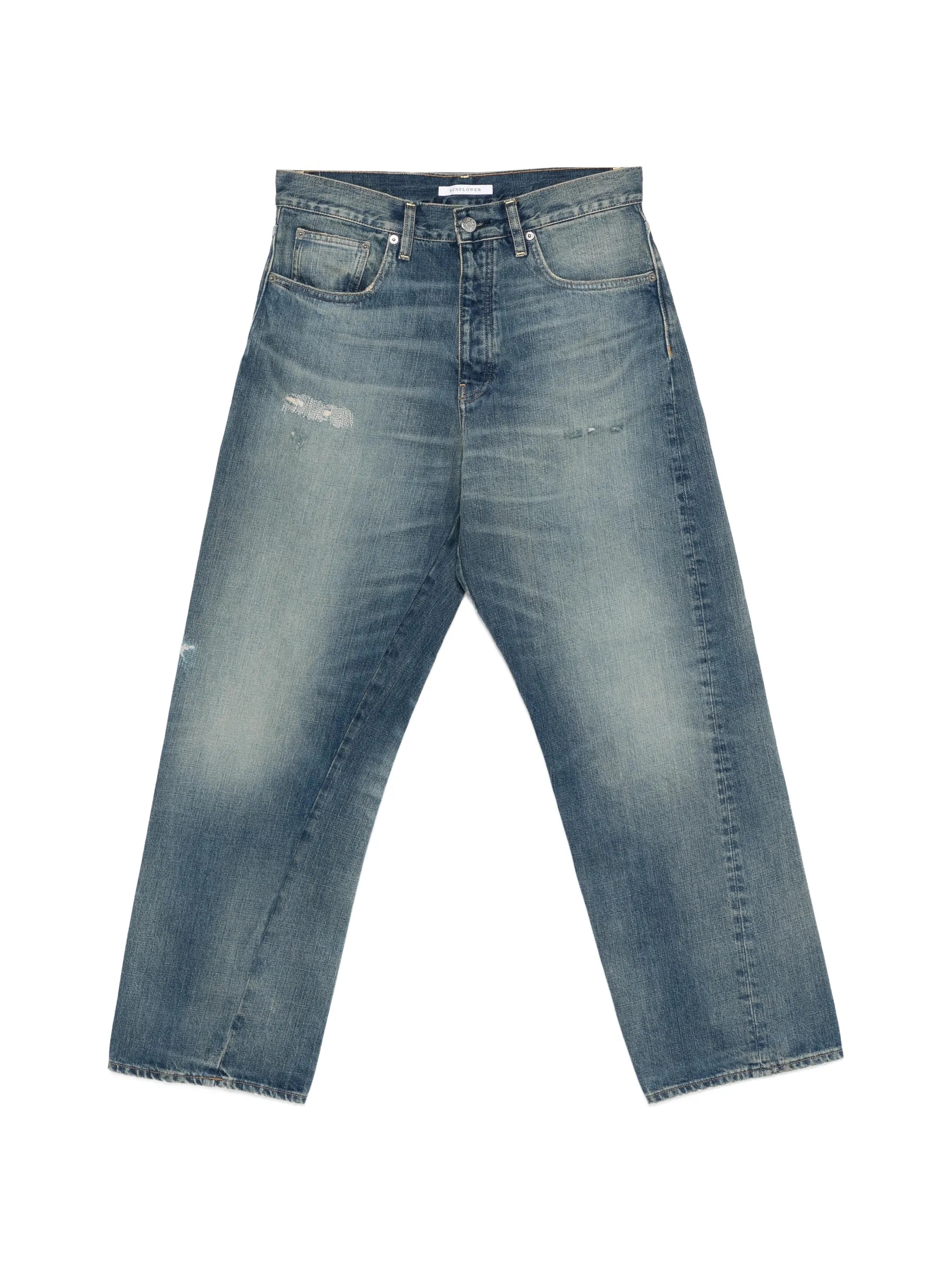 Sunflower Sunflower Twisted Distressed Jeans