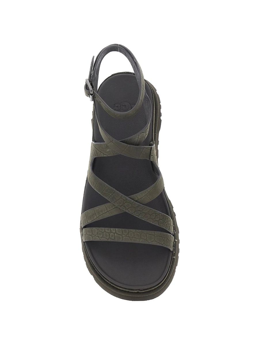 UGG Ugg GoldenGaze Ankle-wrap Sandals, view 4