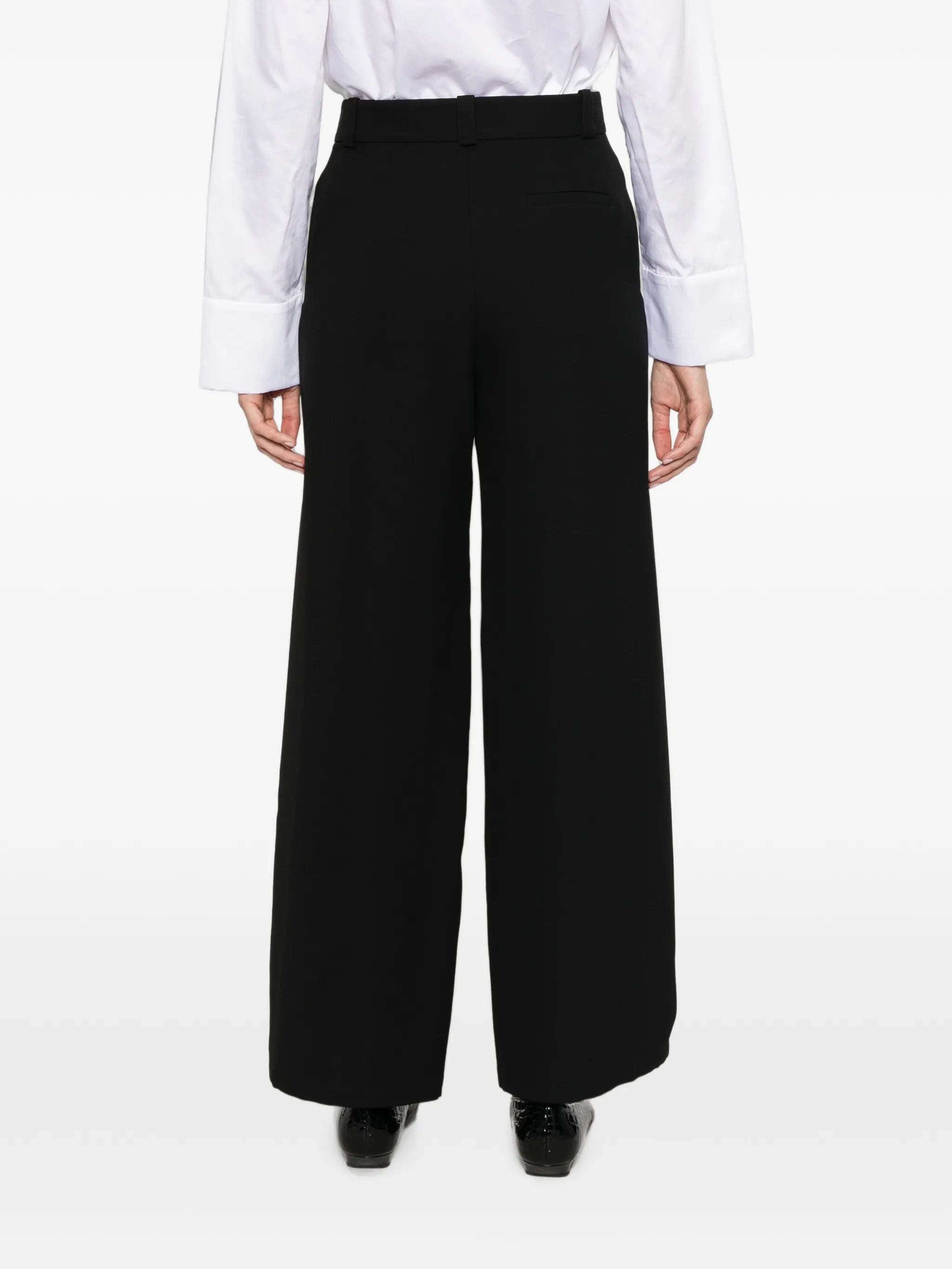 Giorgio Armani Giorgio Armani Wide-leg Palazzo Pants, view 2