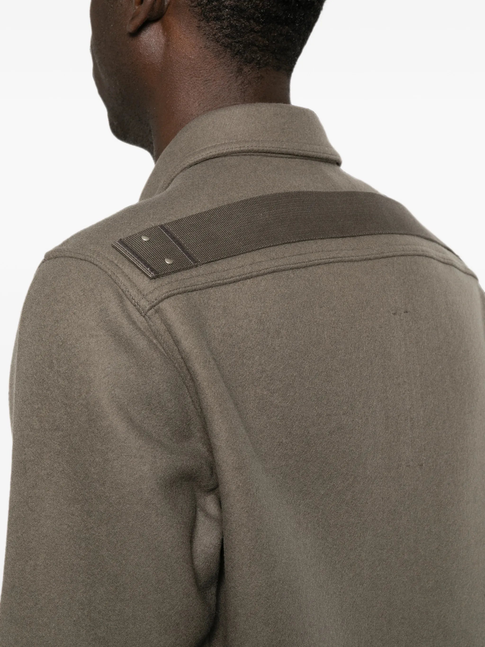 Rick Owens Rick Owens Press-stud Flap-pocket Jacket, view 2