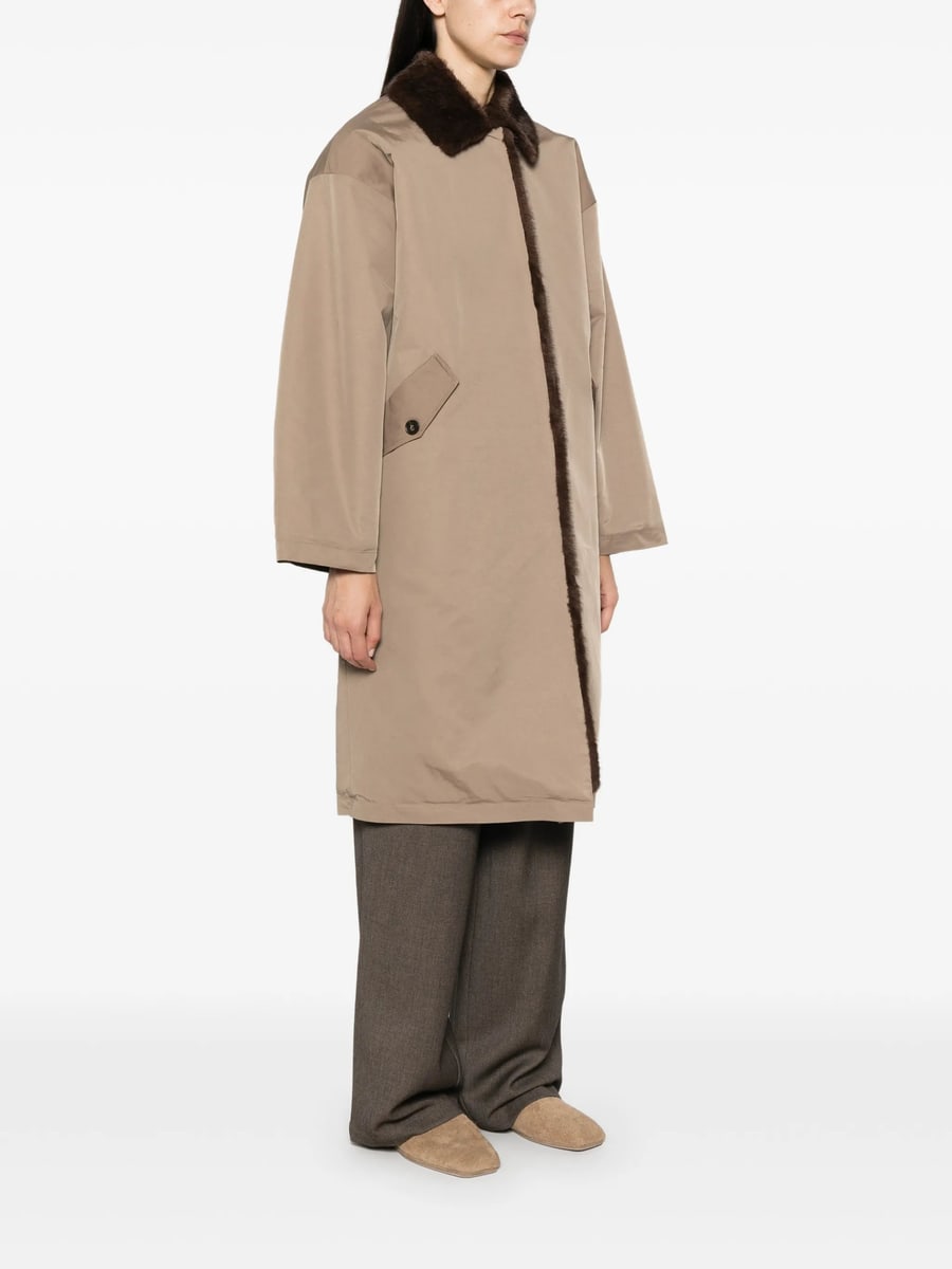 Eleh Eleh Flap-pocket Oversized Coat, view 4