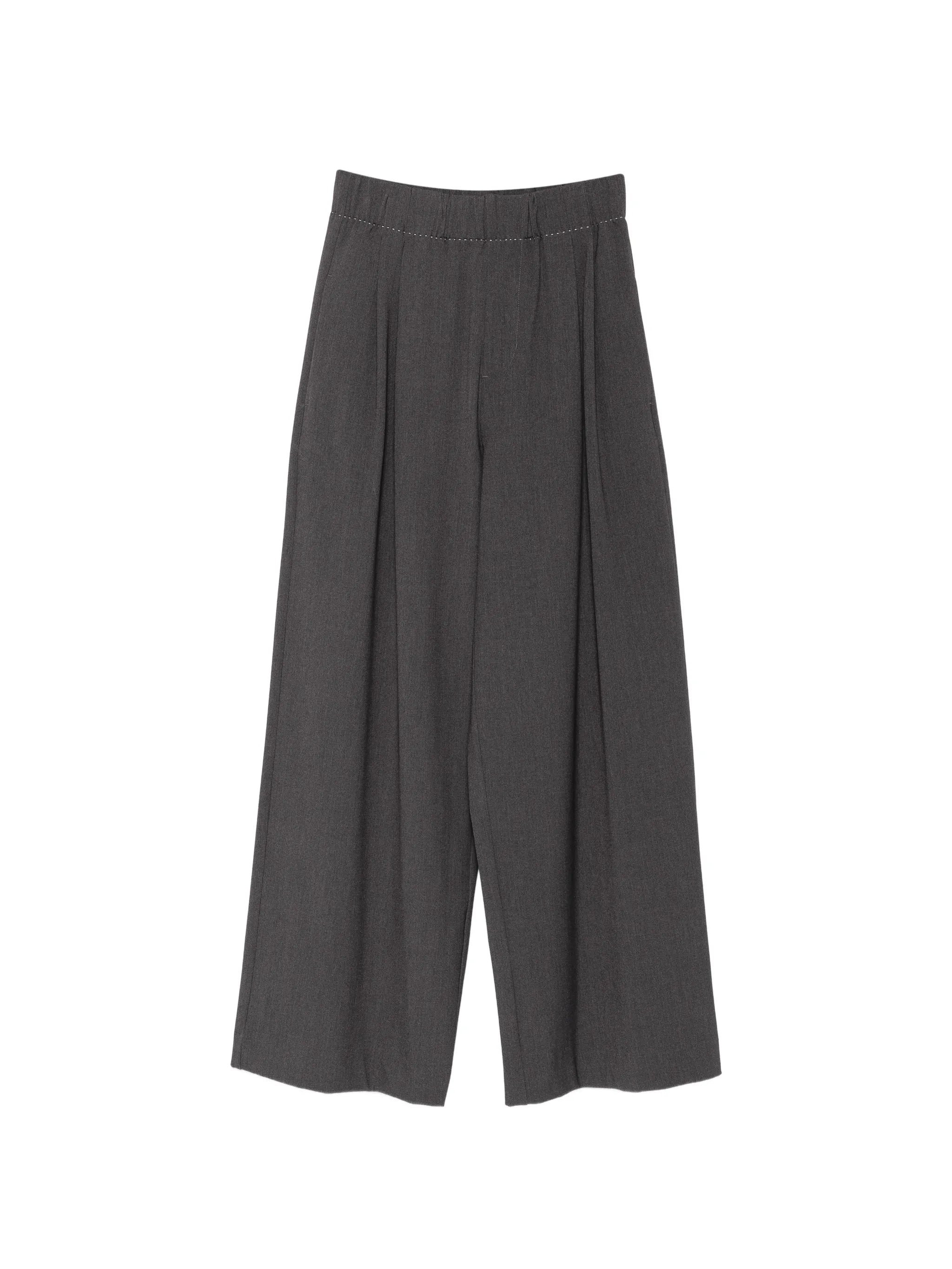 Eleh Eleh Pleated Wide-leg Trousers