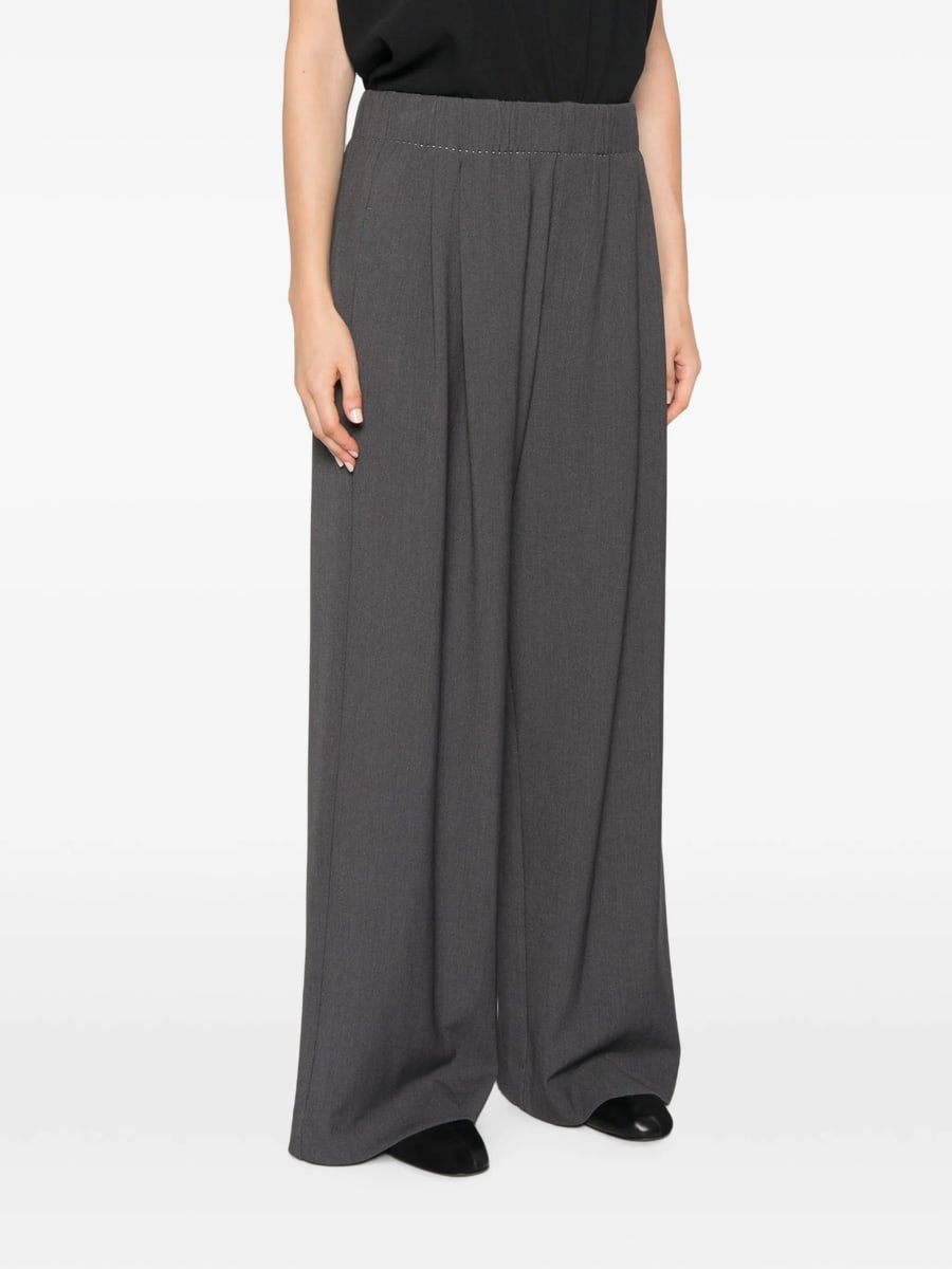 Eleh Eleh Pleated Wide-leg Trousers, view 5