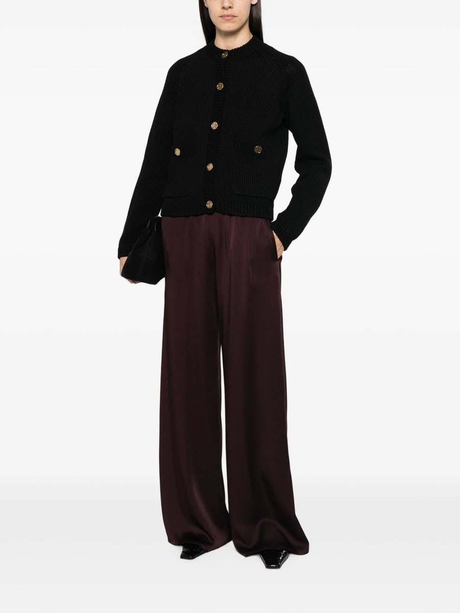 Antonelli Antonelli Elasticated-waist Palazzo Pants, view 2