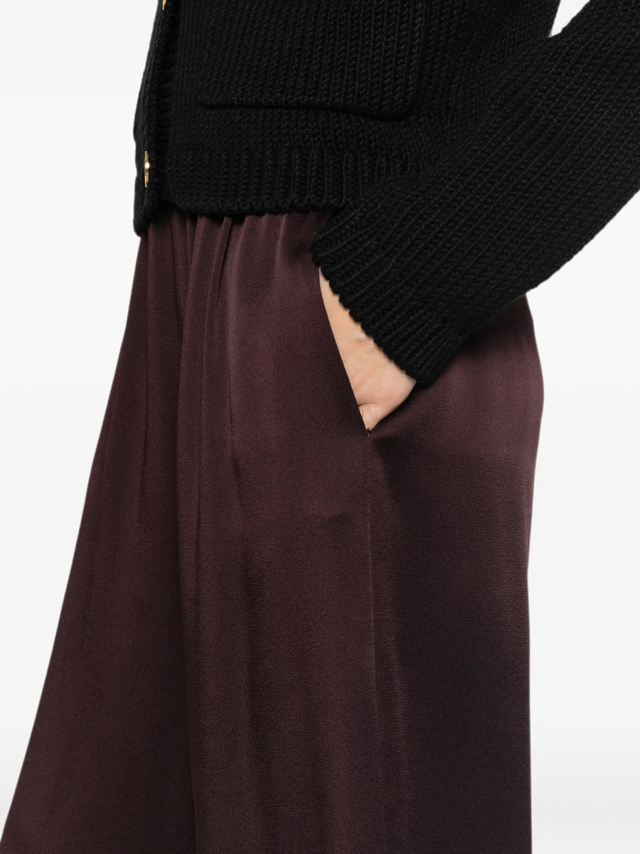 Antonelli Antonelli Elasticated-waist Palazzo Pants, view 3