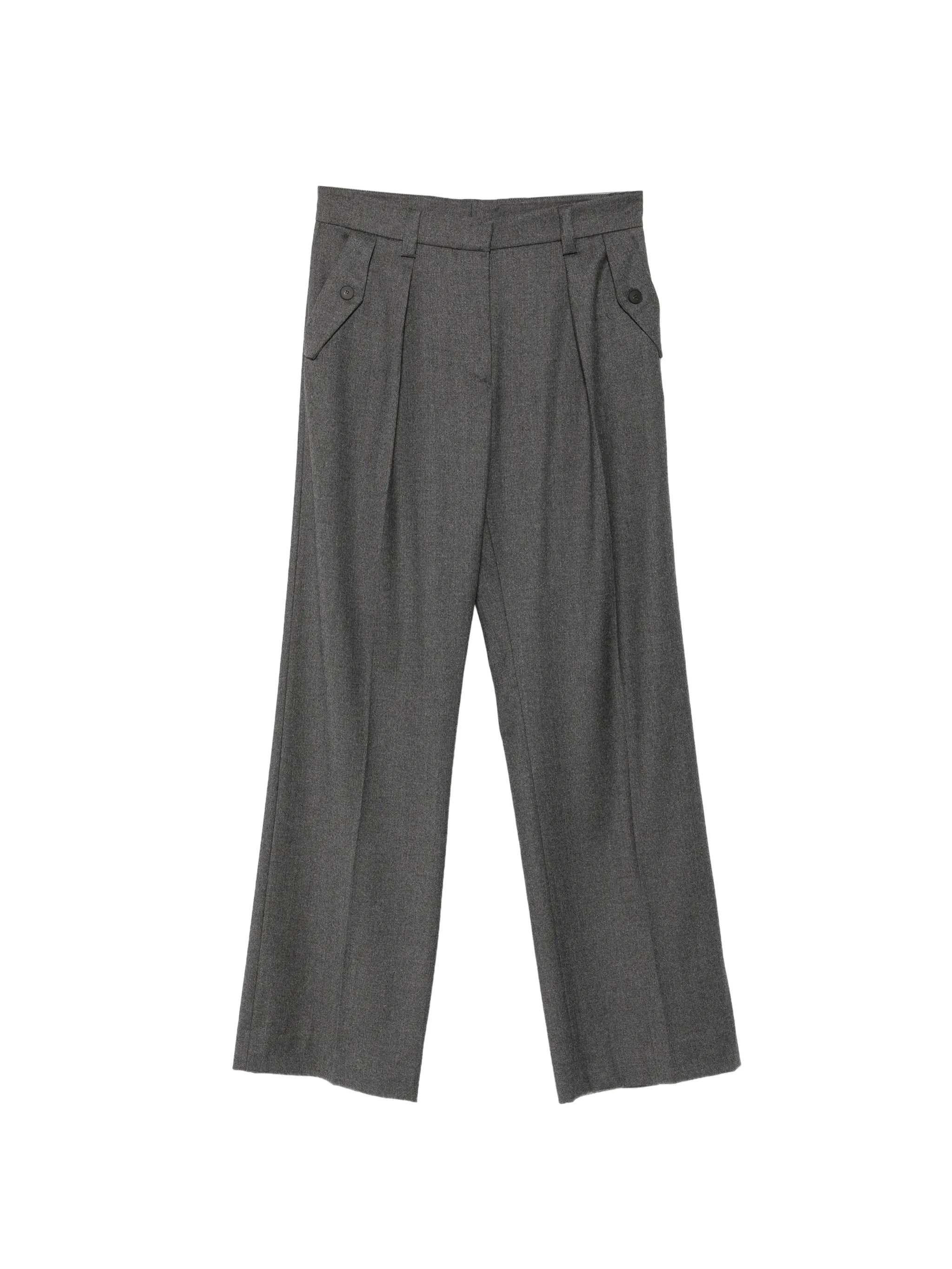 Antonelli Antonelli Salice Pleated Wide-leg Trousers