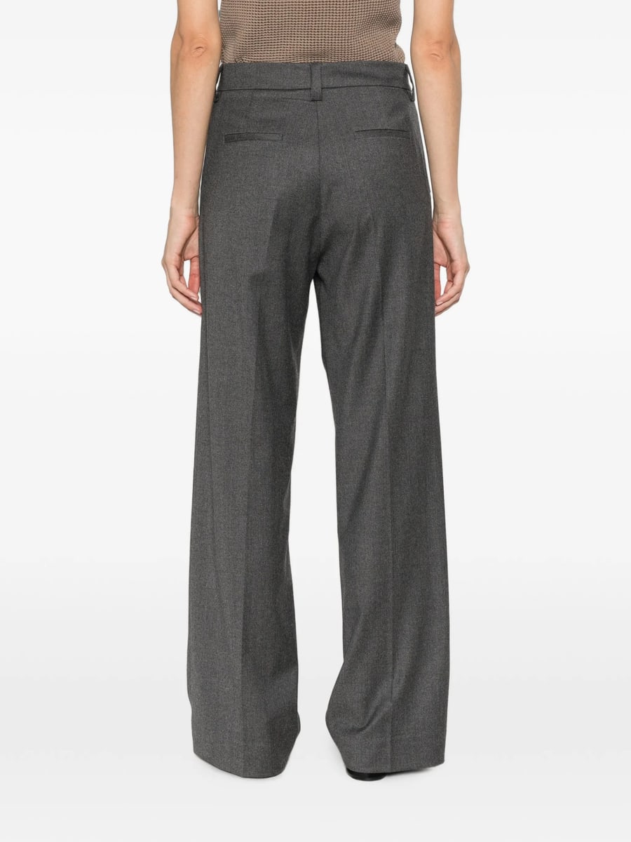 Antonelli Antonelli Salice Pleated Wide-leg Trousers, view 3