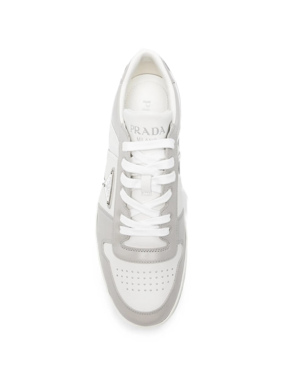 Prada Prada Downtown Leather Sneakers, view 2