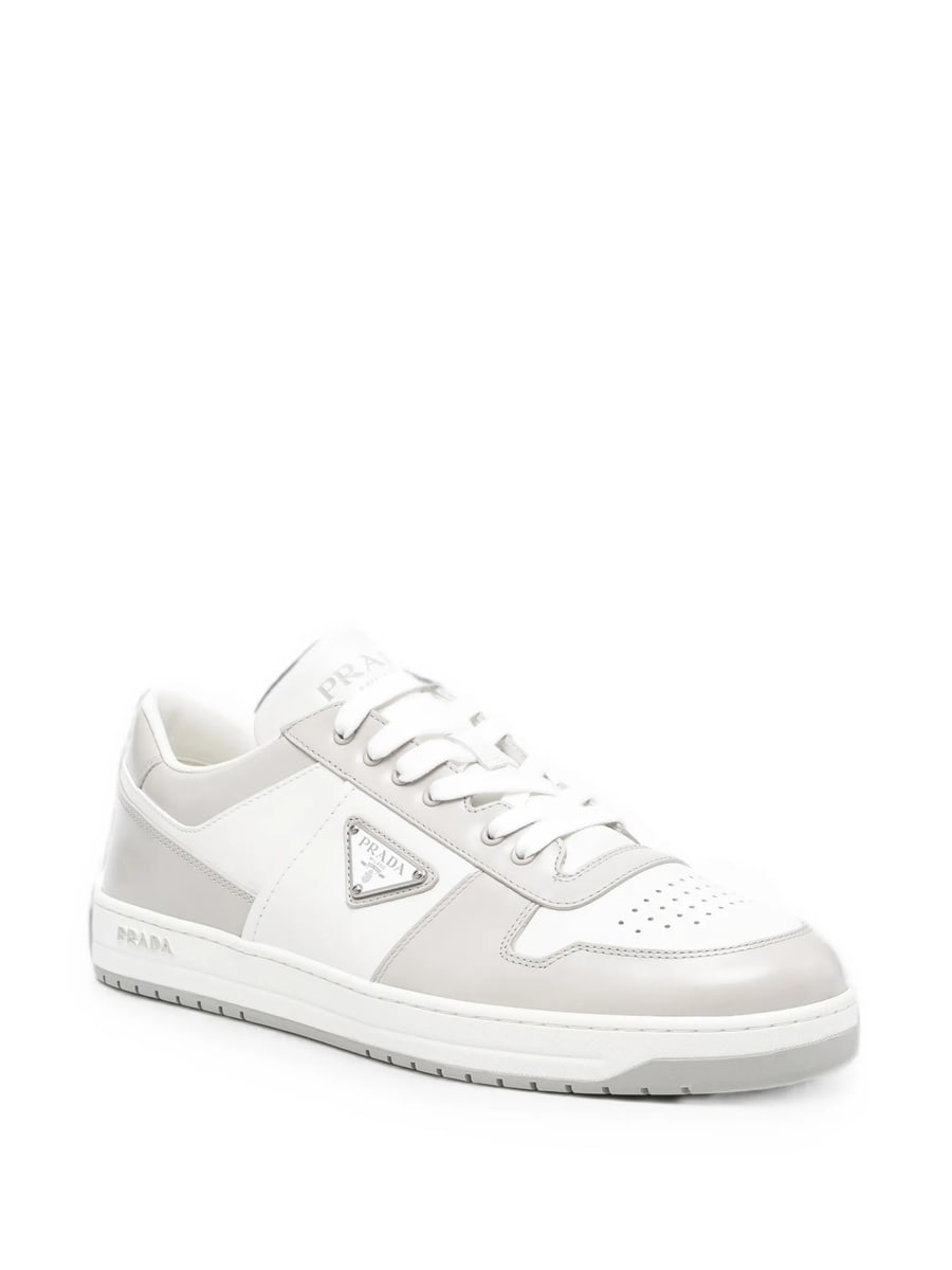 Prada Prada Downtown Leather Sneakers, view 3