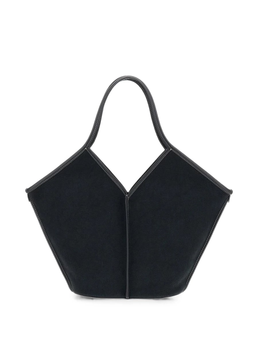 Hereu Hereu Calella Leather-trim Tote Bag, view 3