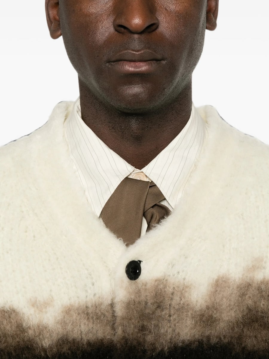 Sacai Sacai Button-up Cardigan, view 2