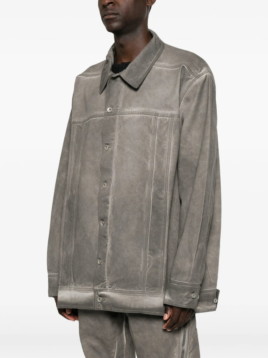 Rick Owens DRKSHDW Rick Owens Drkshdw Jumbo Worker Jacket, view 2