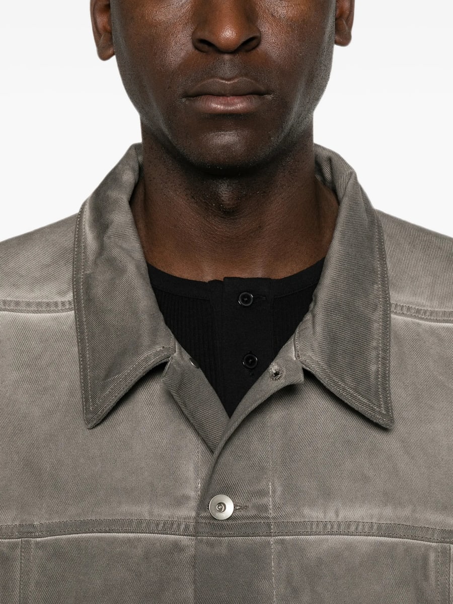 Rick Owens DRKSHDW Rick Owens Drkshdw Jumbo Worker Jacket, view 3