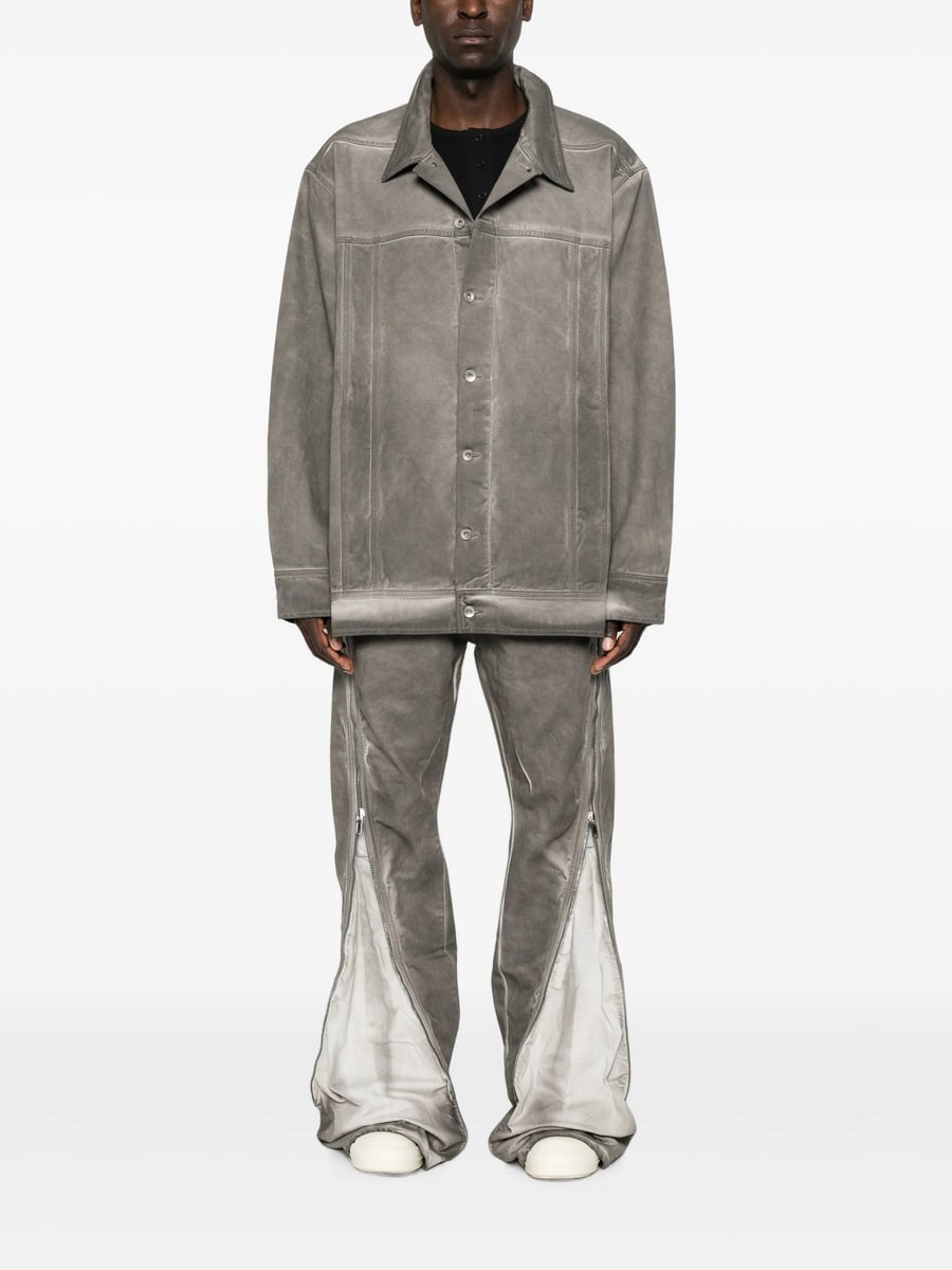 Rick Owens DRKSHDW Rick Owens Drkshdw Jumbo Worker Jacket, view 5
