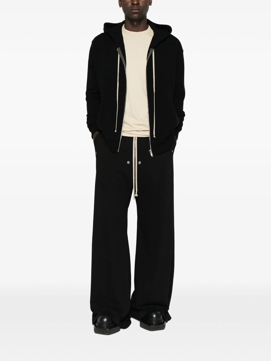 Rick Owens Rick Owens Zip-up Drawstring Hoodie, view 5