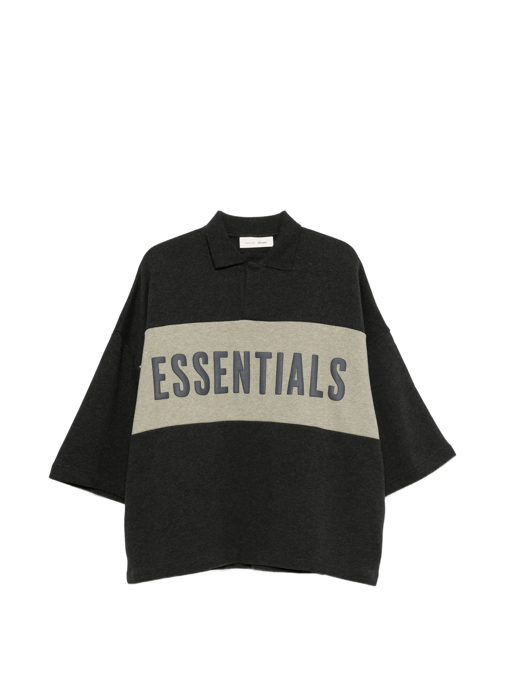 Fear of God Essentials Fear Of God Essentials Essentials Logo-print Polo-shirt