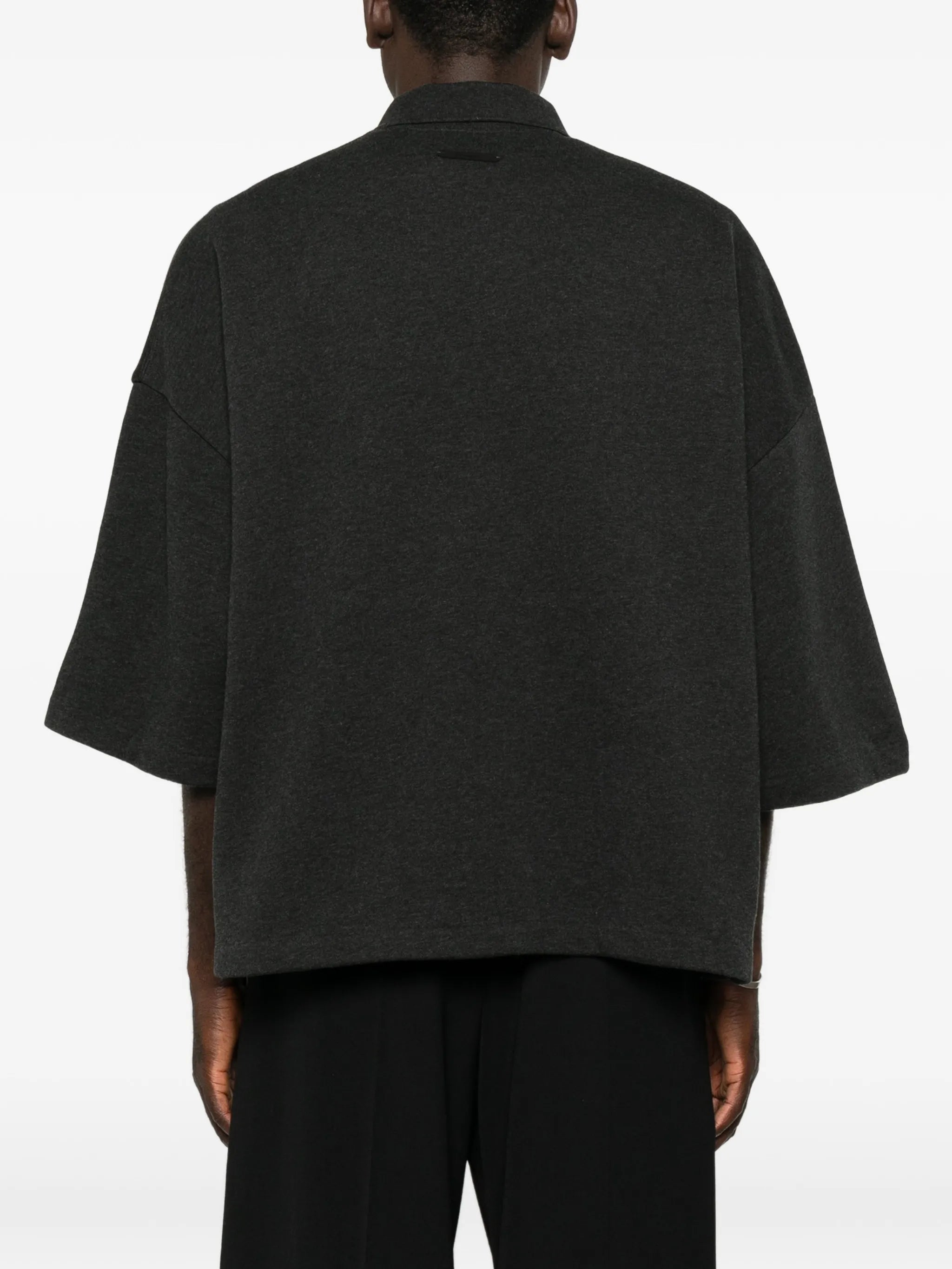 Fear of God Essentials Fear Of God Essentials Essentials Logo-print Polo-shirt, view 2