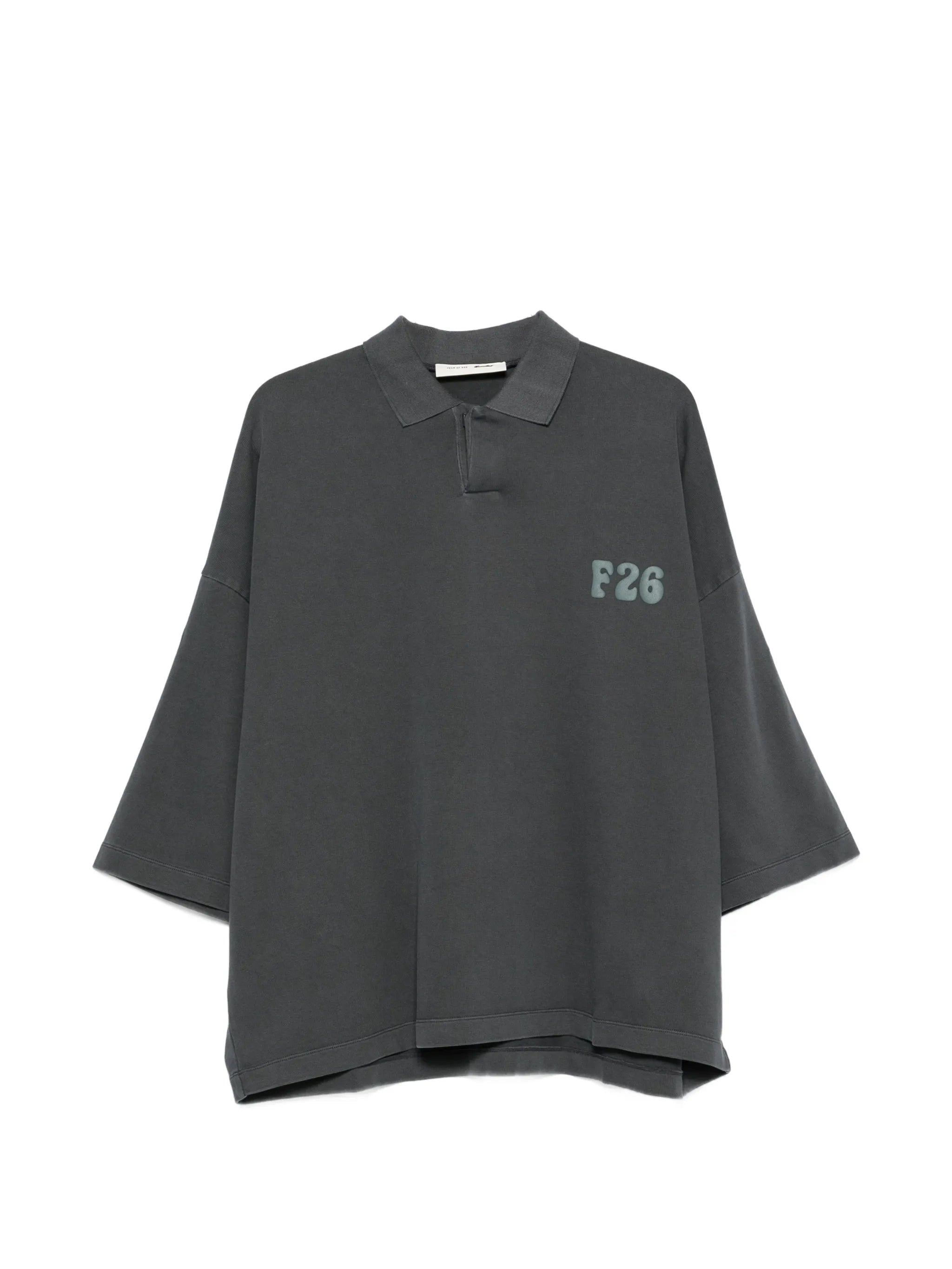 Fear of God Essentials Fear Of God Essentials Logo-print Oversized Polo Shirt