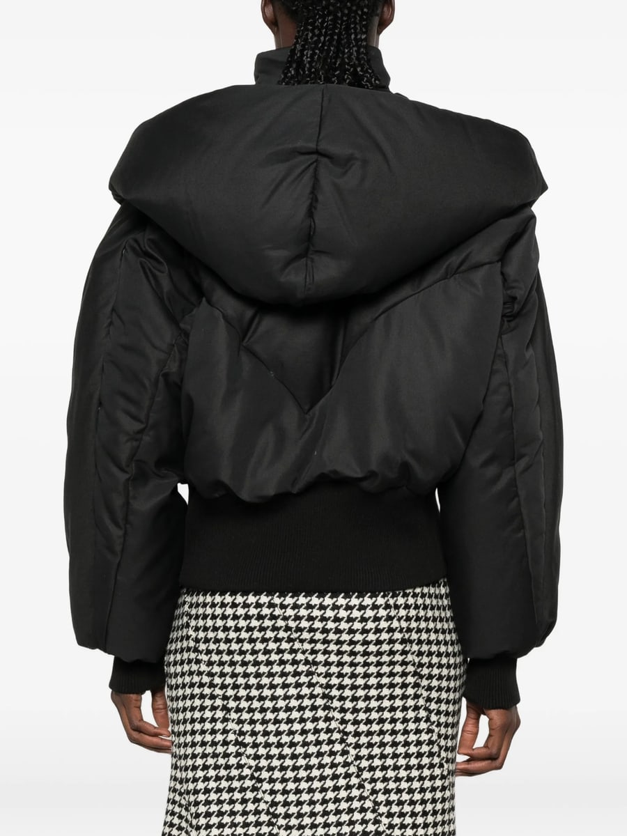 The Attico The Attico High-collar Padded Jacket, view 2