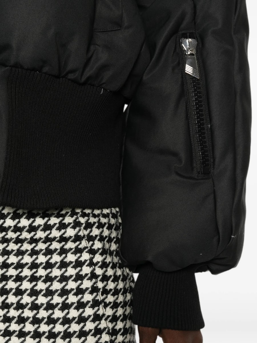 The Attico The Attico High-collar Padded Jacket, view 3