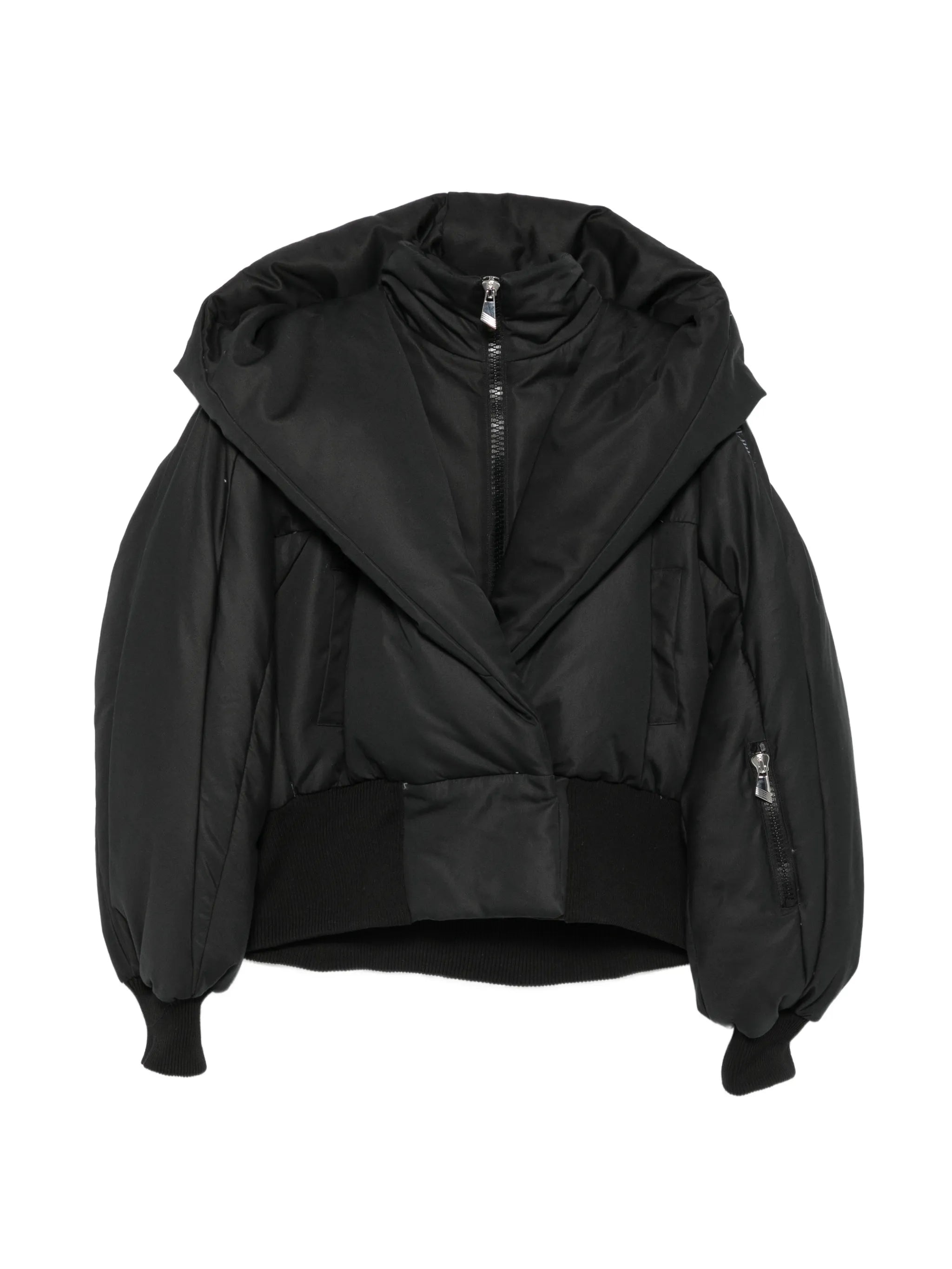 The Attico The Attico High-collar Padded Jacket