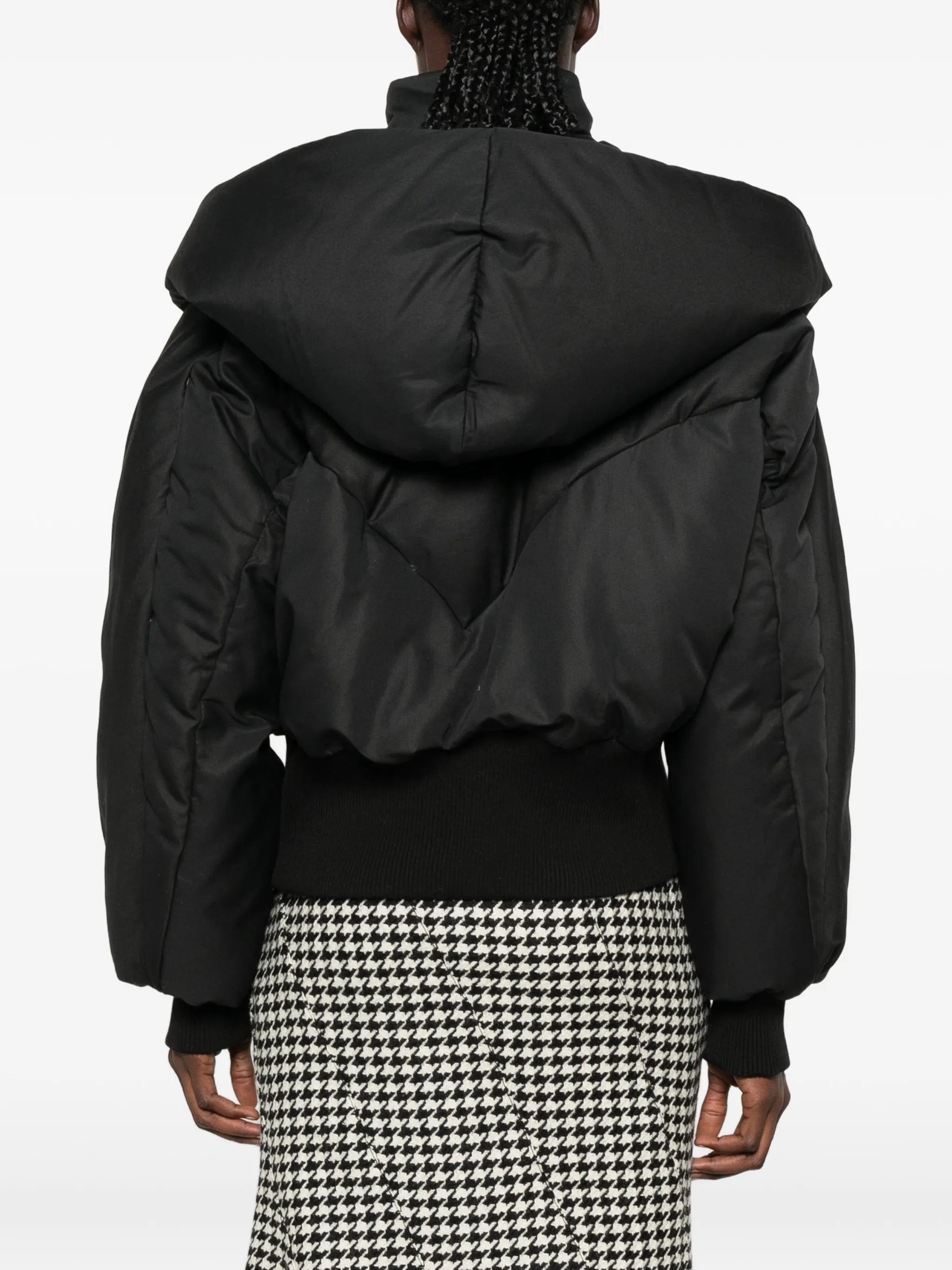 The Attico The Attico High-collar Padded Jacket, view 2