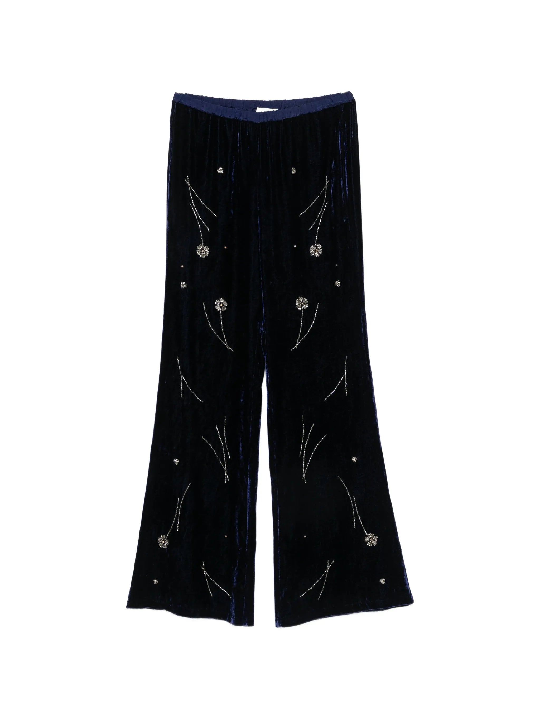 Forte_Forte Forte Forte Fleurs D'orient Floral-embroidered Trousers