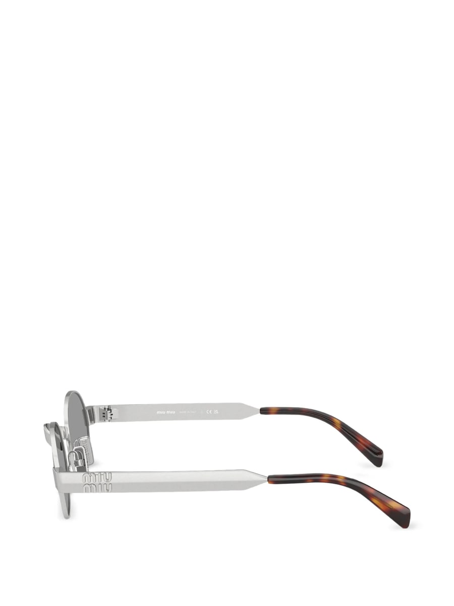 Miu Miu Miu Miu Oval-frame Sunglasses, view 3