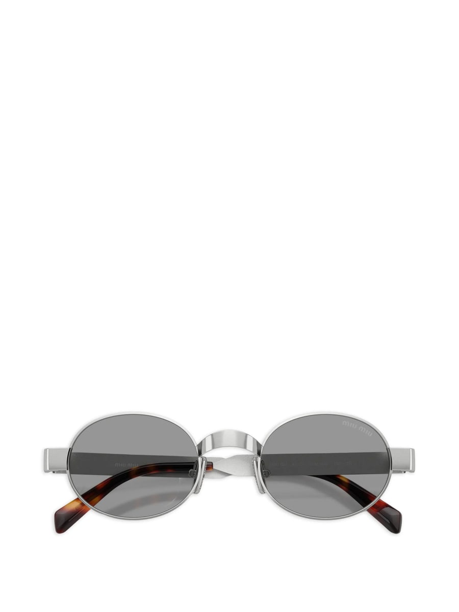 Miu Miu Miu Miu Oval-frame Sunglasses, view 5