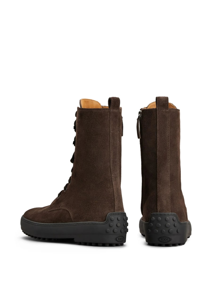 Tod's Tod's Winter Gommino Suede Ankle Boots, view 4