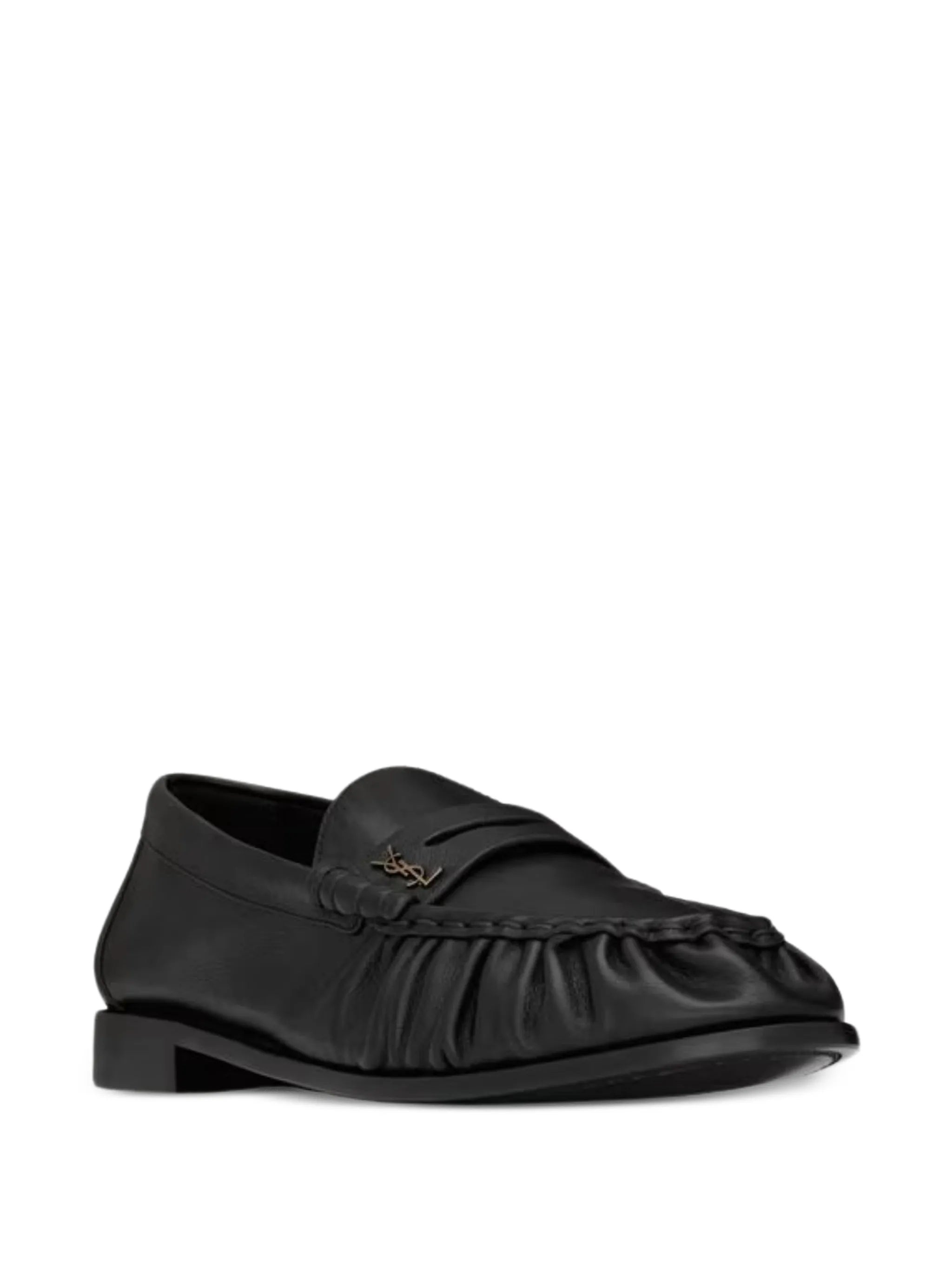 Saint Laurent Saint Laurent Penny-strap Loafers, view 2