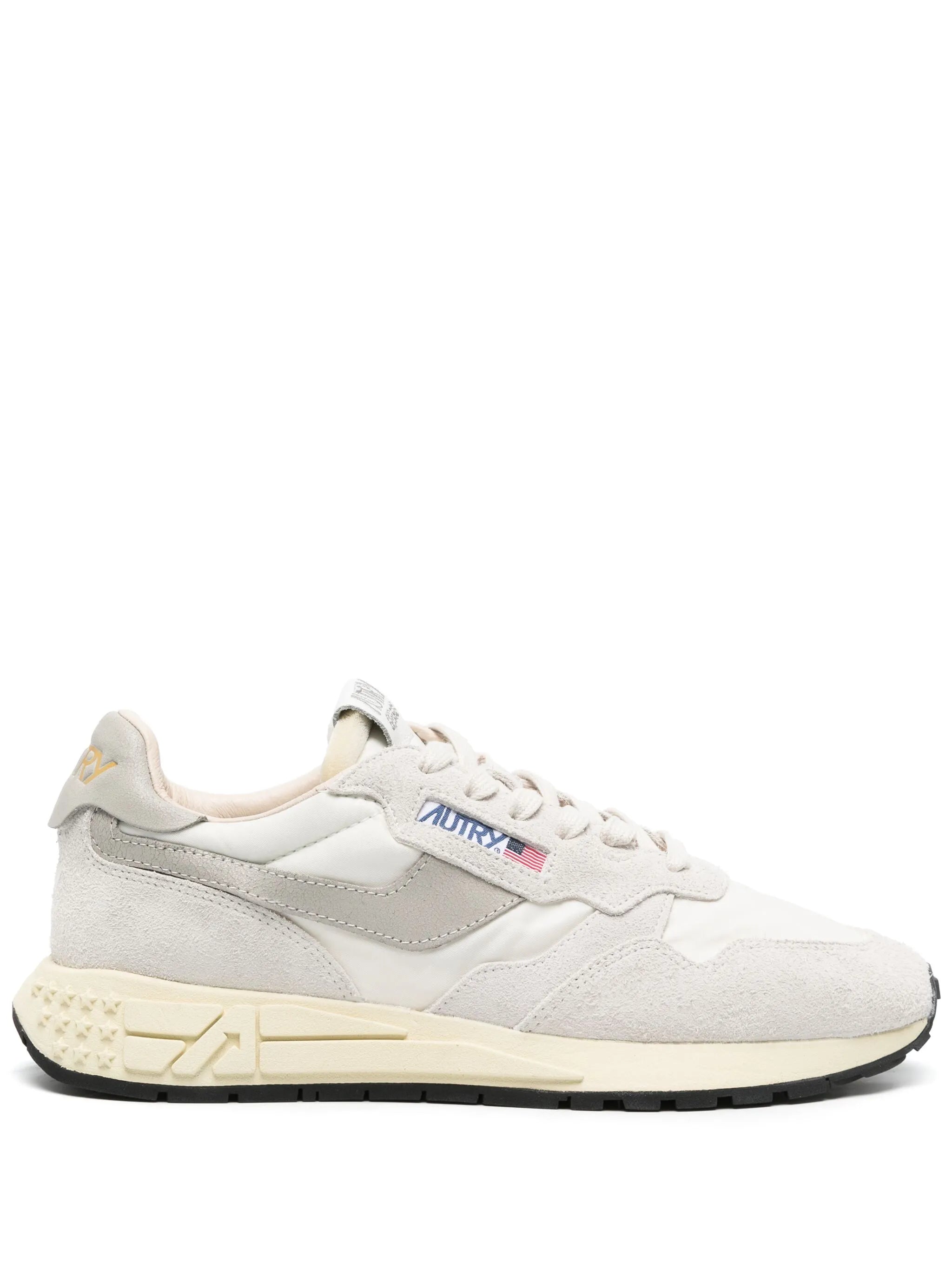 Autry Autry Reelwind Logo-patch Suede-panel Sneakers