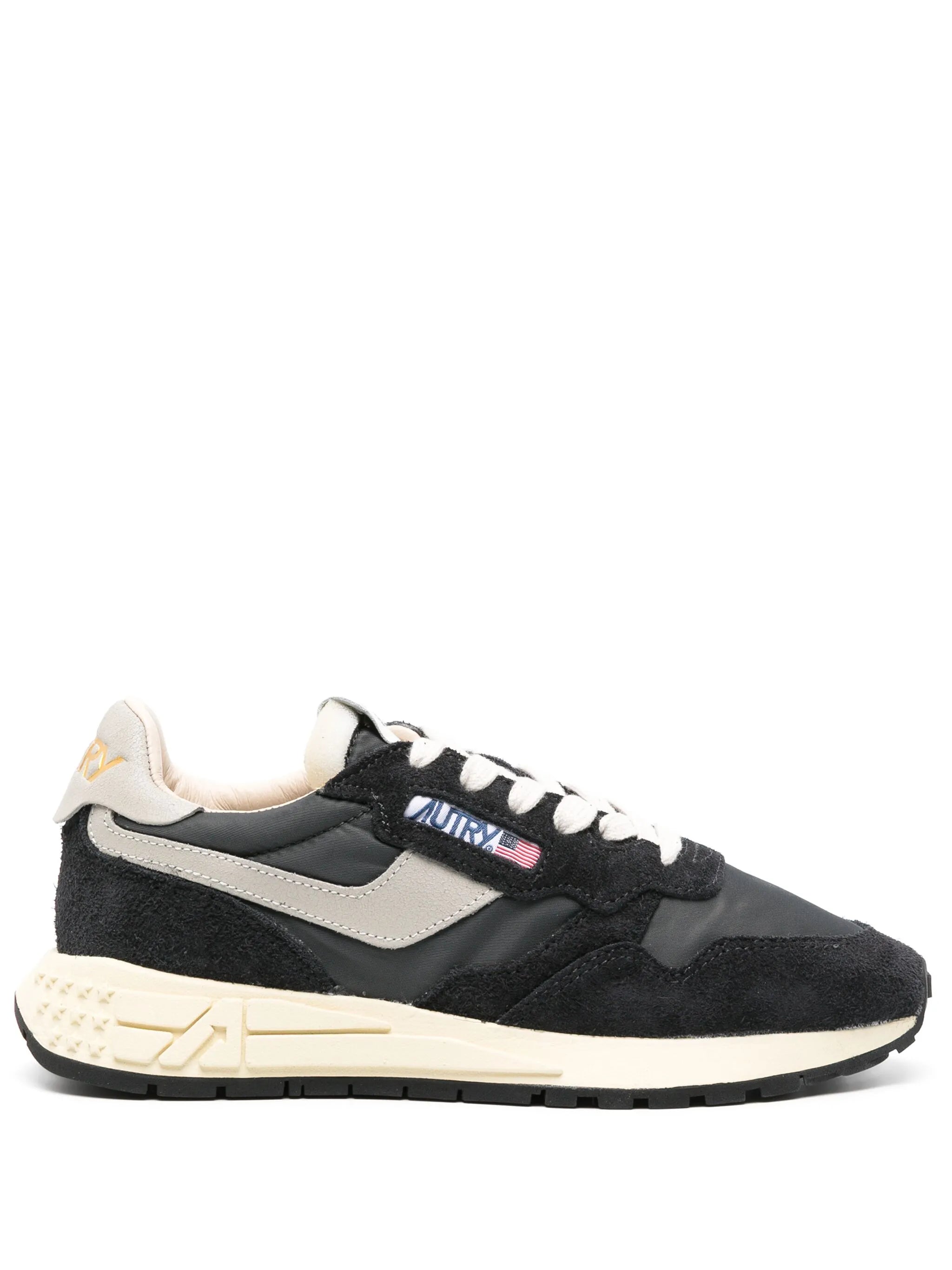 Autry Autry Reelwind Panelled Suede Sneakers
