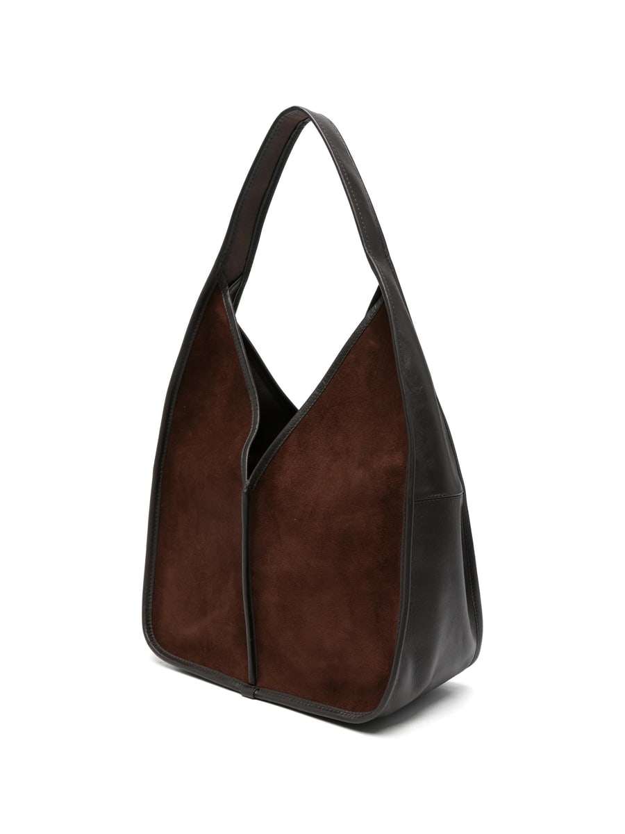 Hereu Hereu Calella Suede-panel Shoulder Bag, view 5