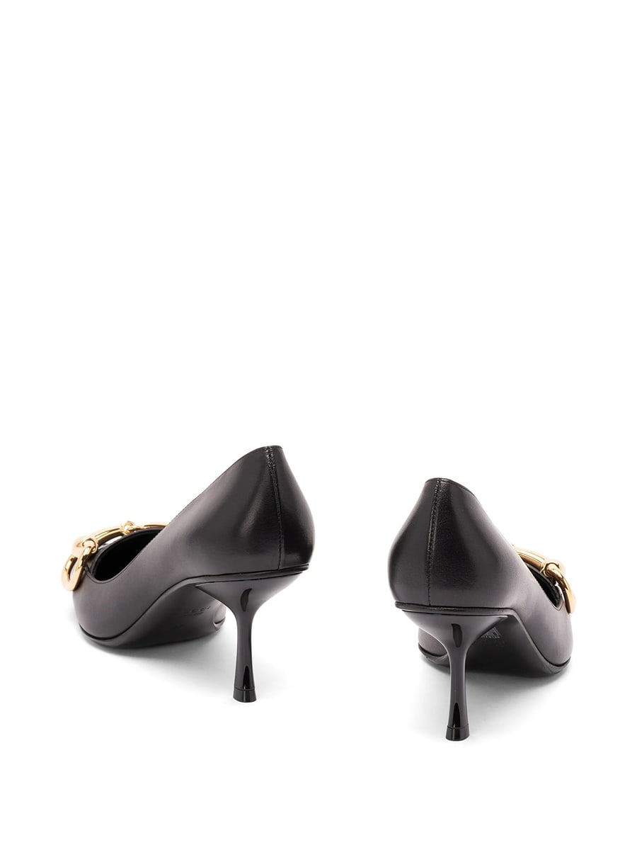 Gucci Gucci Horsebit Pointed-toe Pumps, view 4