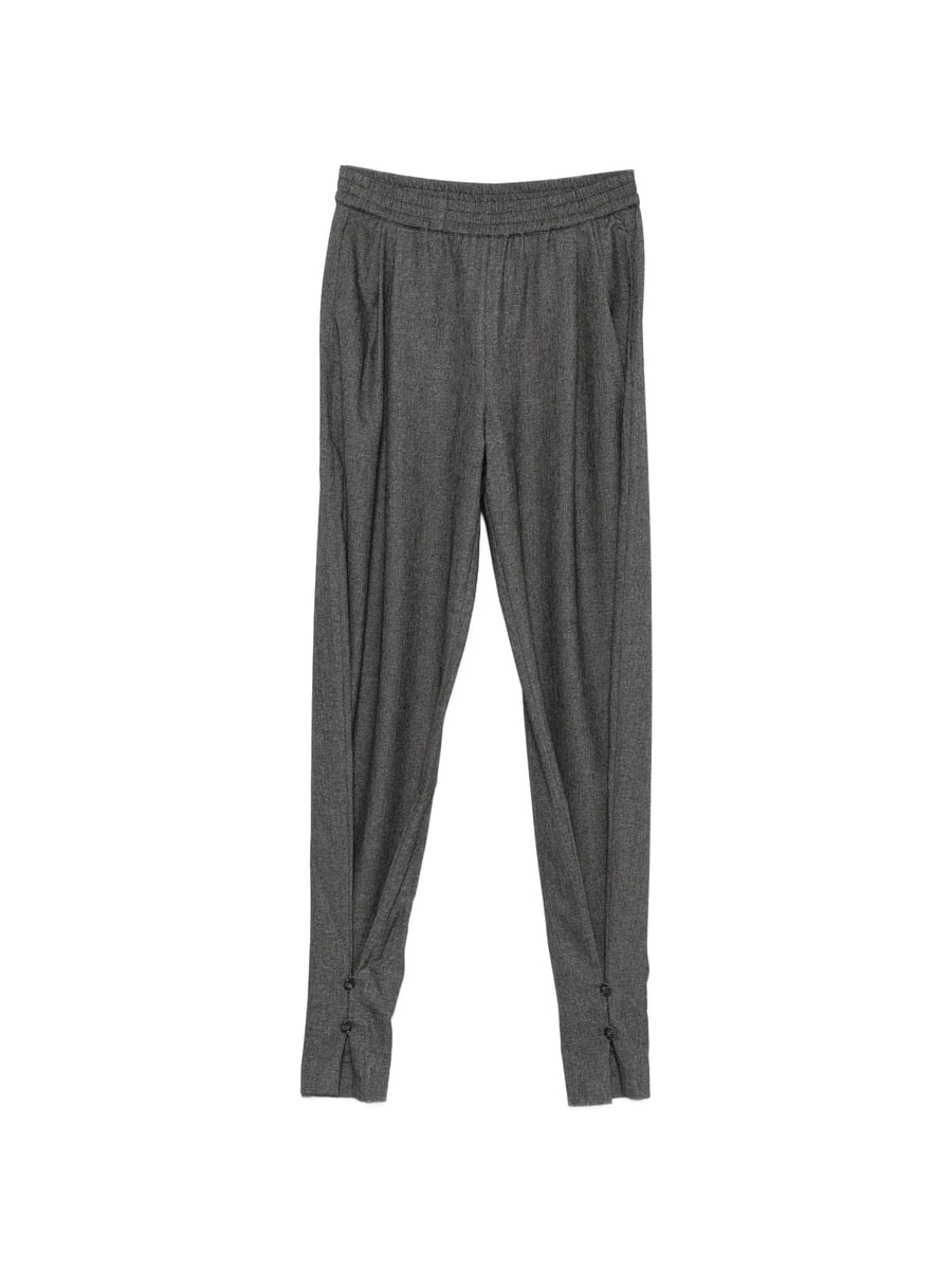 The Andamane The Andamane Buttoned-cuff Elasticated-waist Trousers