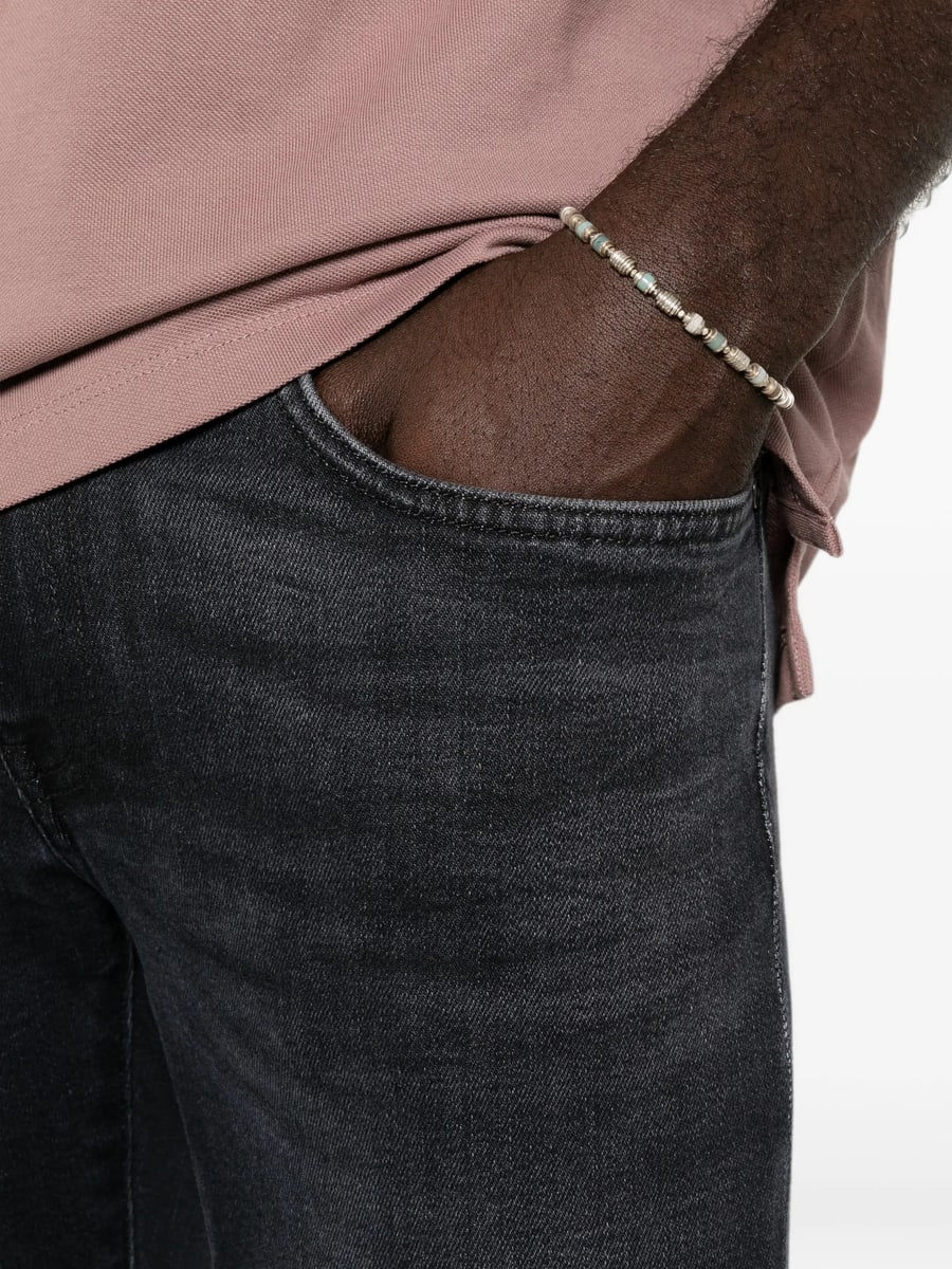 Pt01 Denim Pt01 Denim Faded-effect Slim-fit Jeans, view 2