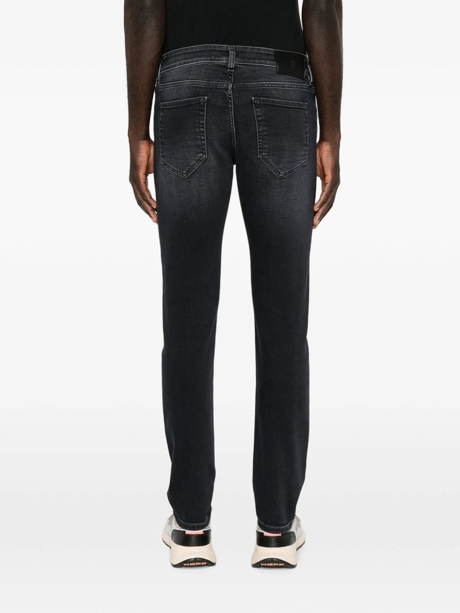 Pt01 Denim Pt01 Denim Faded-effect Slim-fit Jeans, view 5