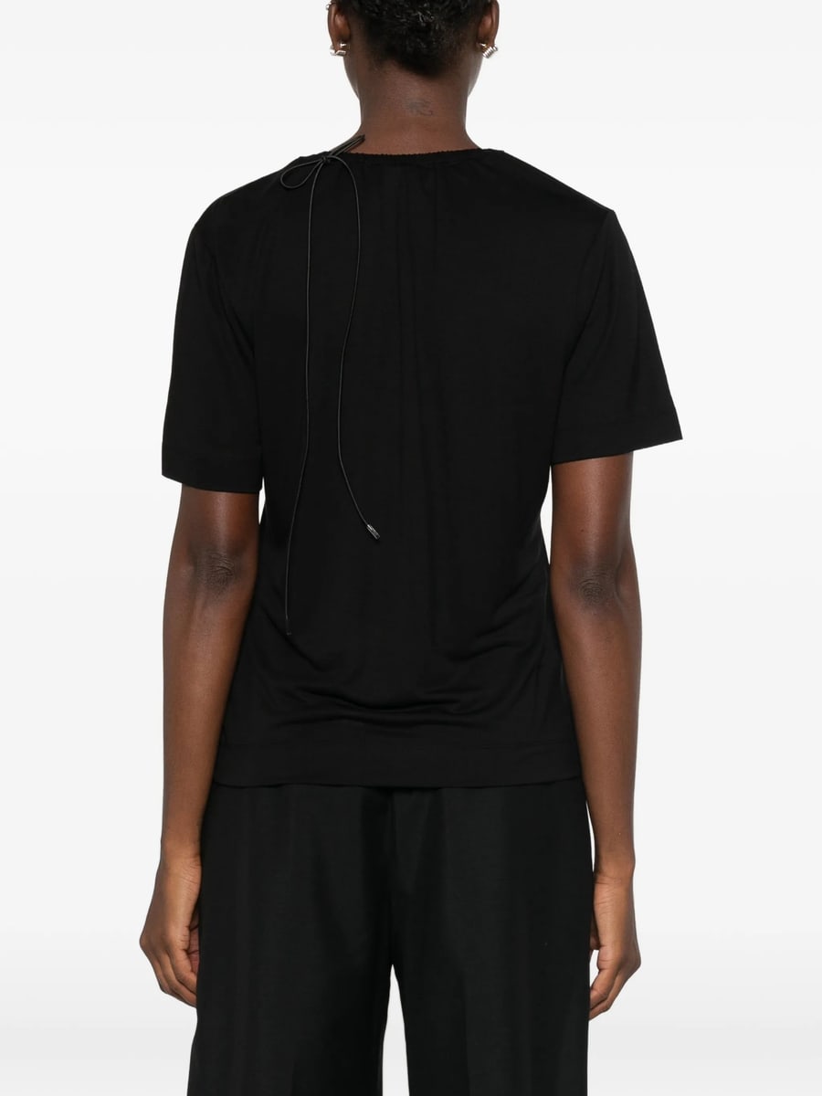 Simone Rocha Simone Rocha Bow-detail T-shirt, view 3