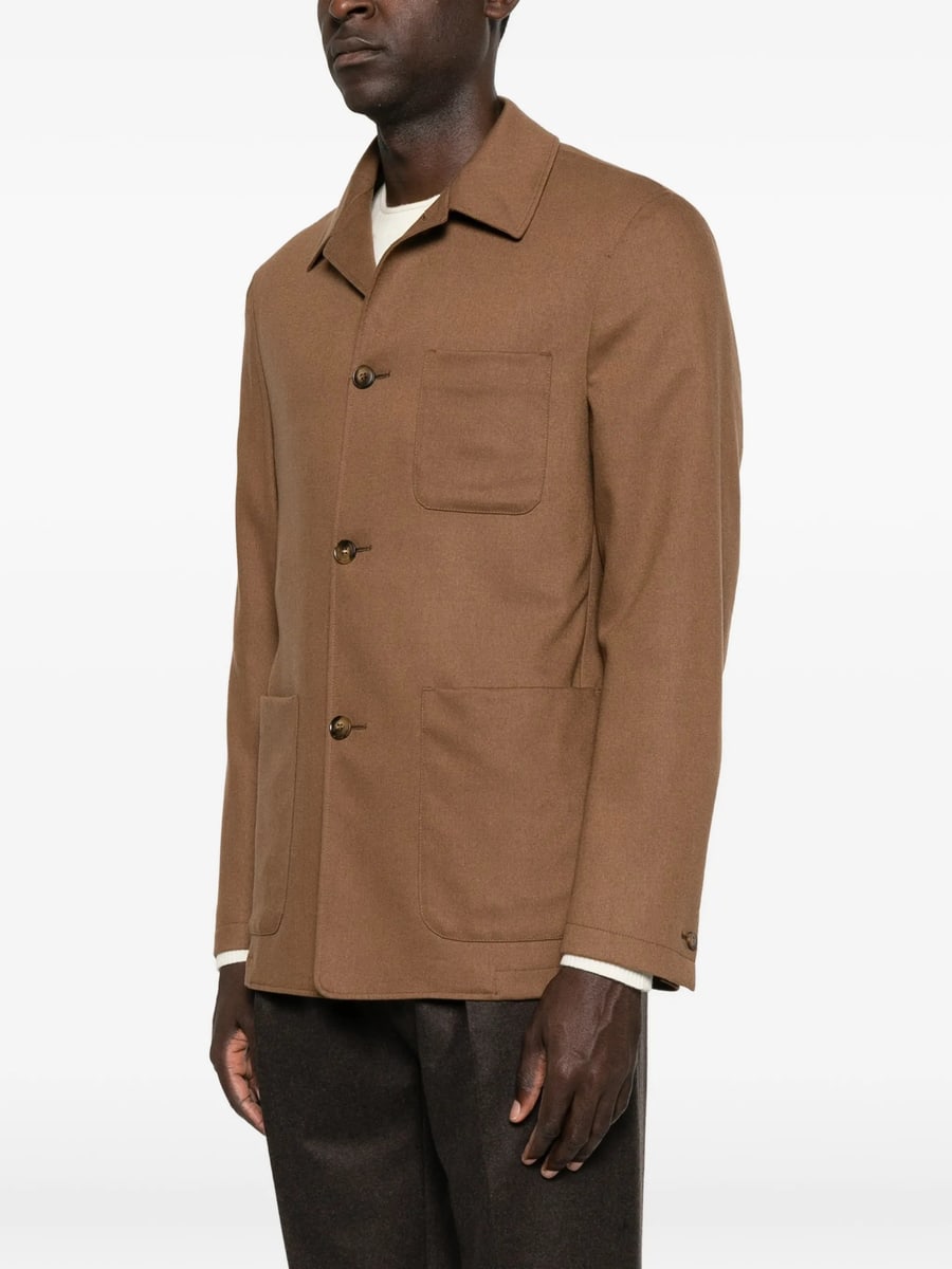 Canali Canali Patch-pocket Jacket, view 4