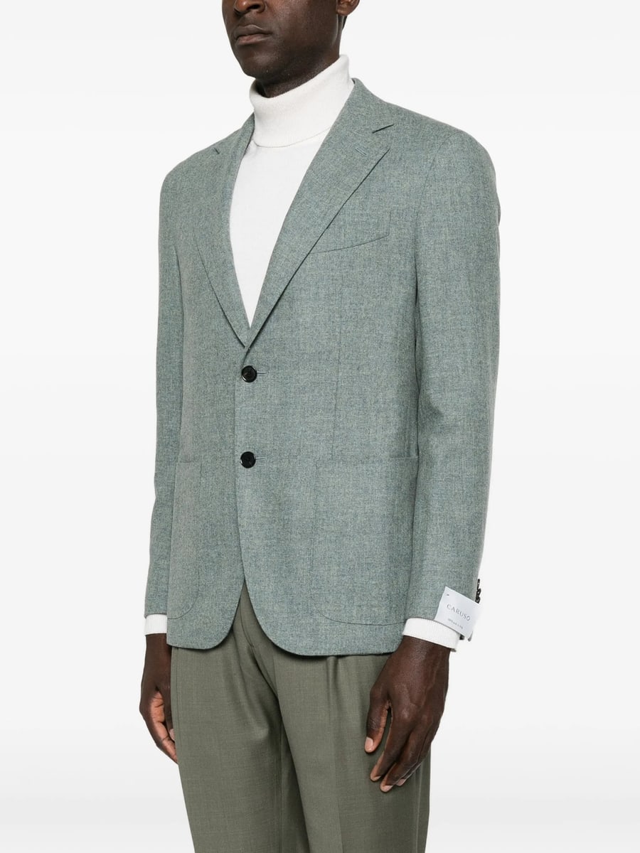 Caruso Caruso Aida Single-breasted Blazer, view 2