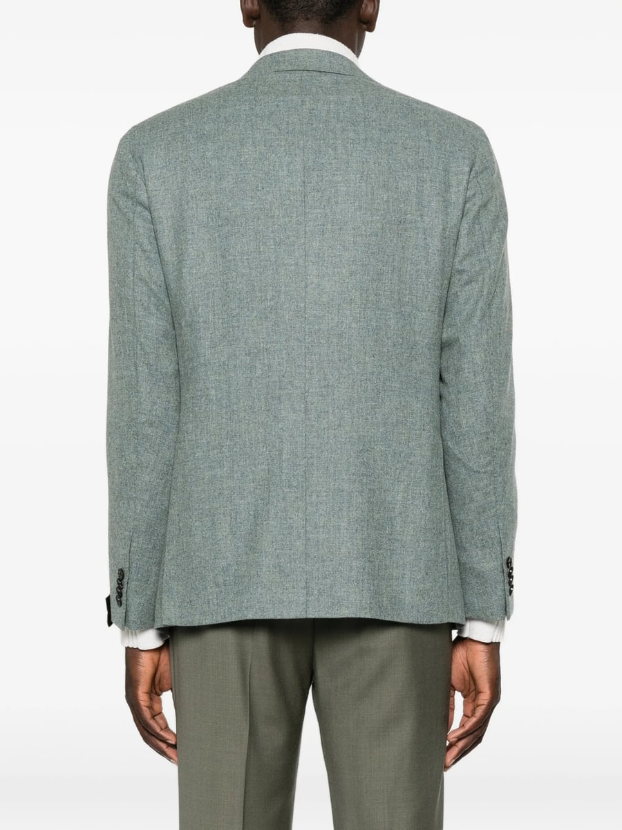 Caruso Caruso Aida Single-breasted Blazer, view 3