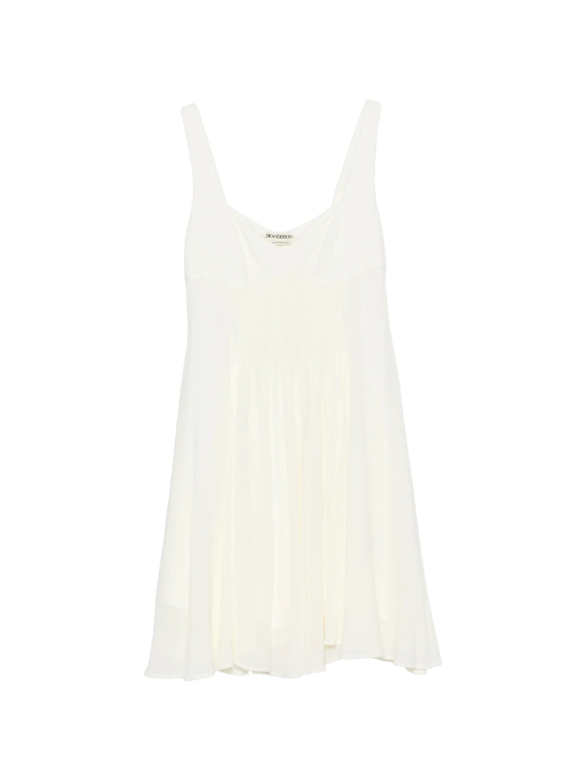 JW Anderson Jw Anderson Pleated Sleeveless Mini Dress