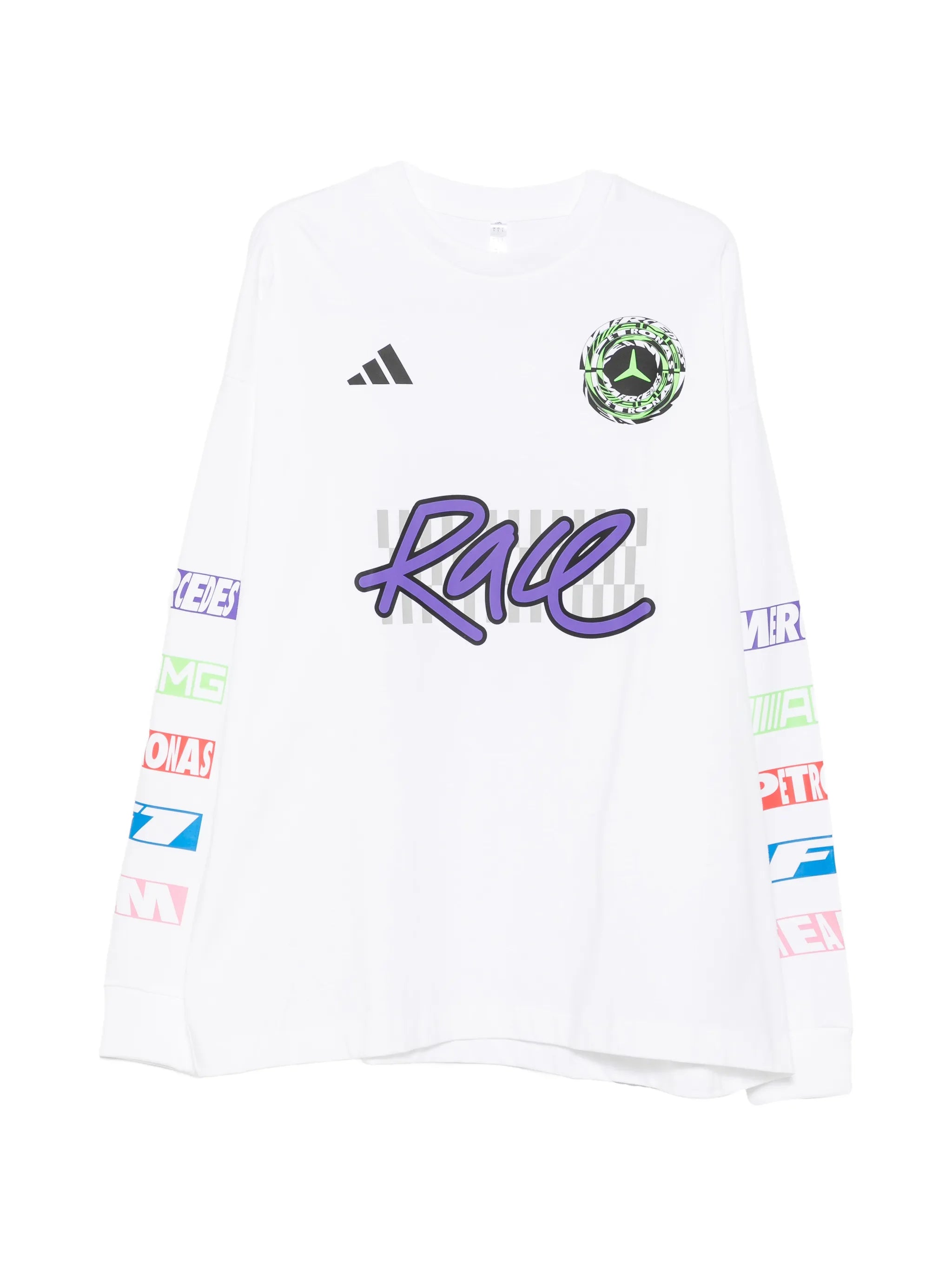 adidas Adidas Logo-print Long-sleeve T-shirt