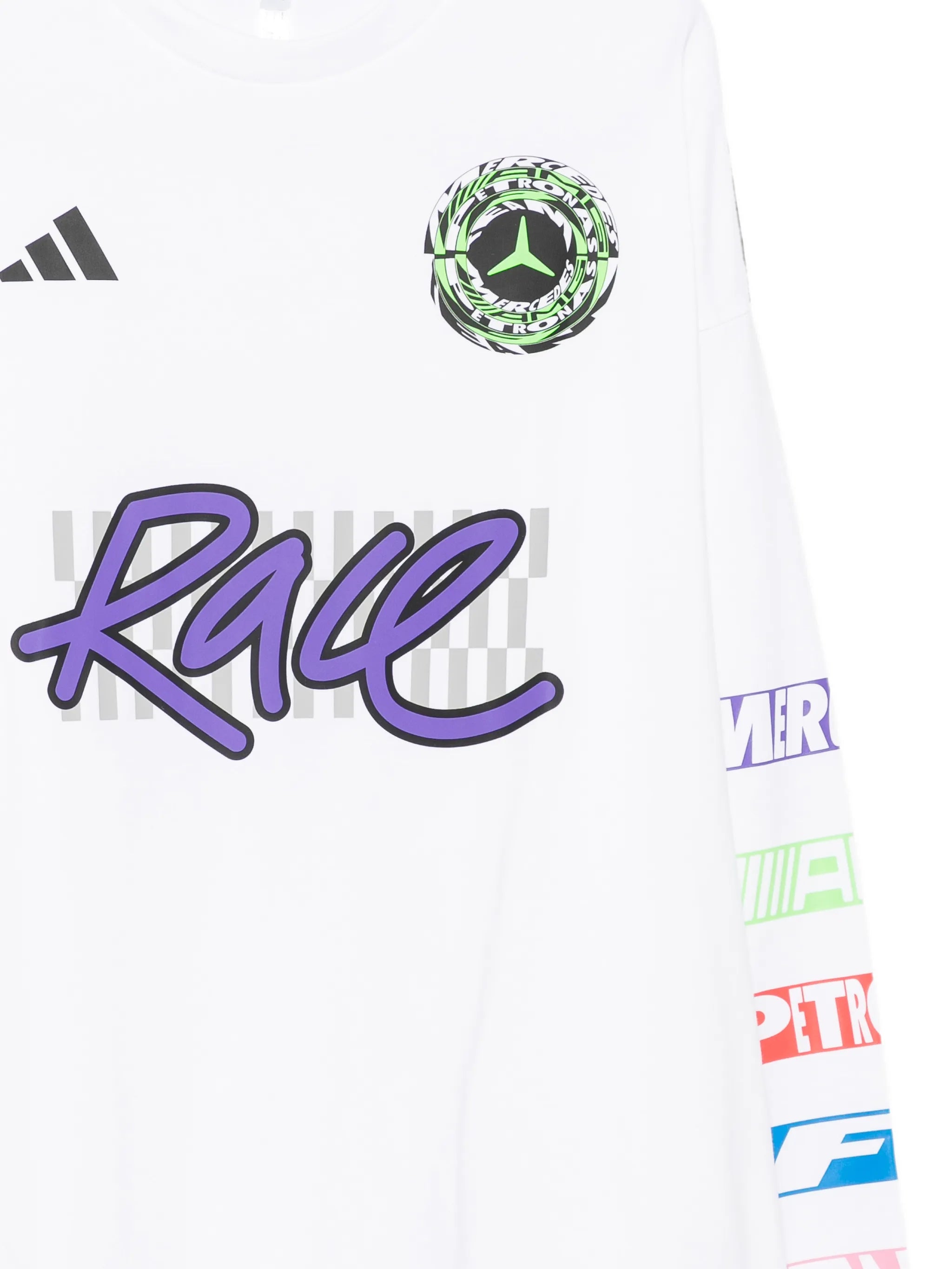 adidas Adidas Logo-print Long-sleeve T-shirt, view 2