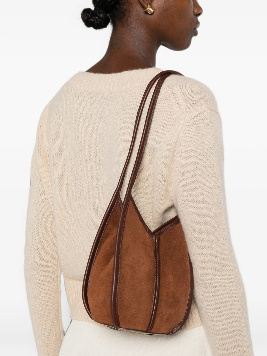 Hereu Hereu Calella Suede Bucket Shoulder Bag, view 3