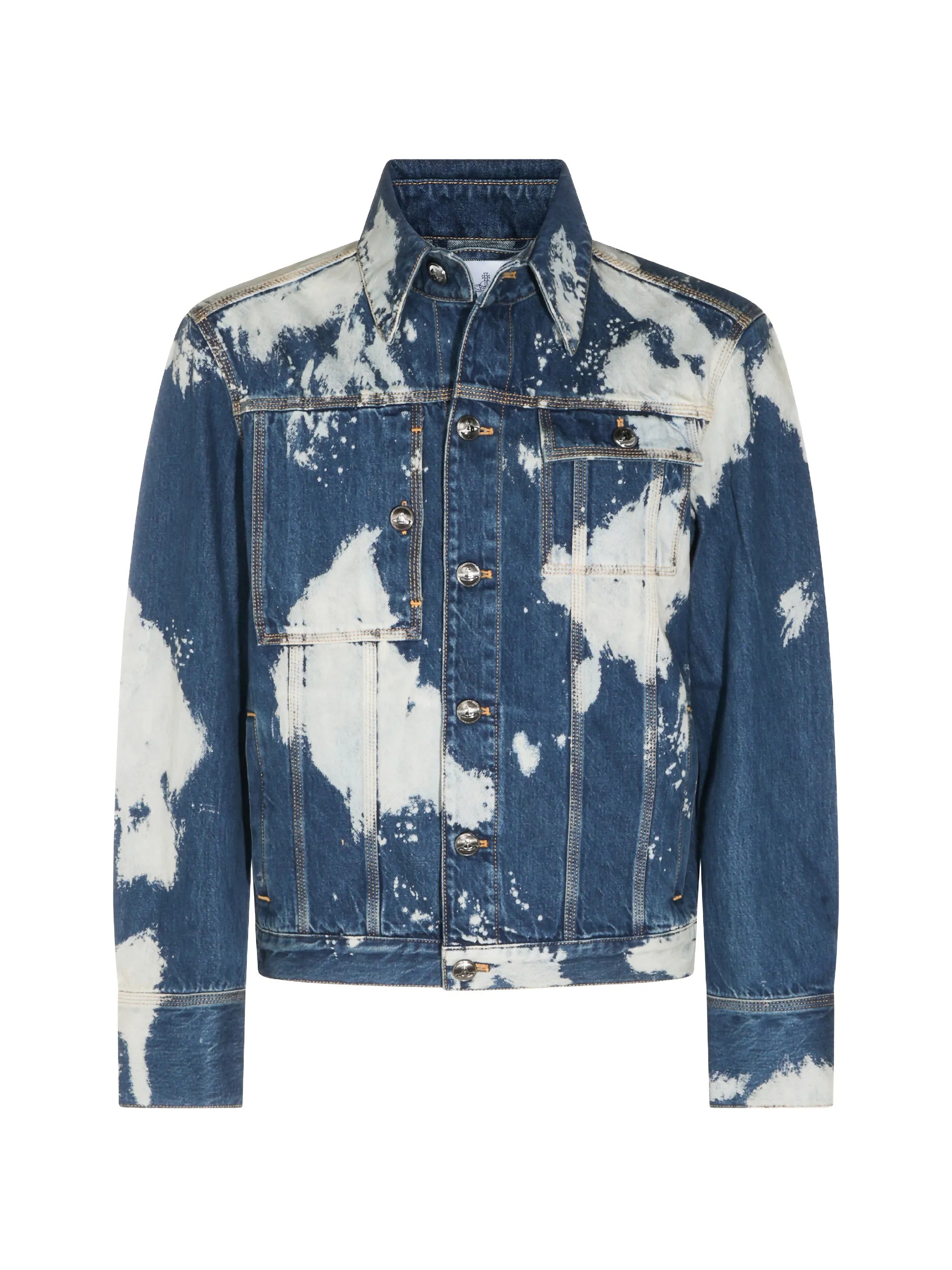 Vivienne Westwood Vivienne Westwood Bleach-effect Denim Jacket
