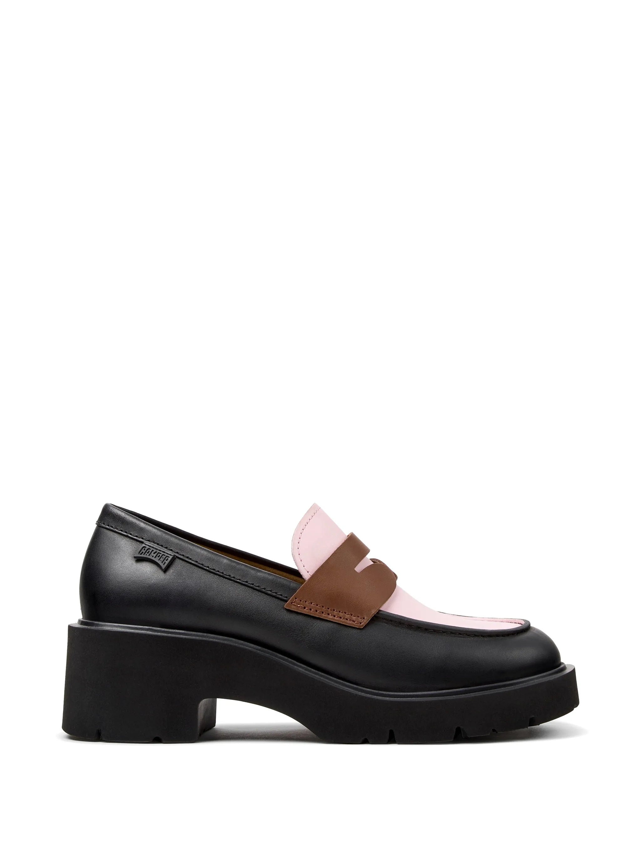 Camper Camper Milah Twins Leather Loafers