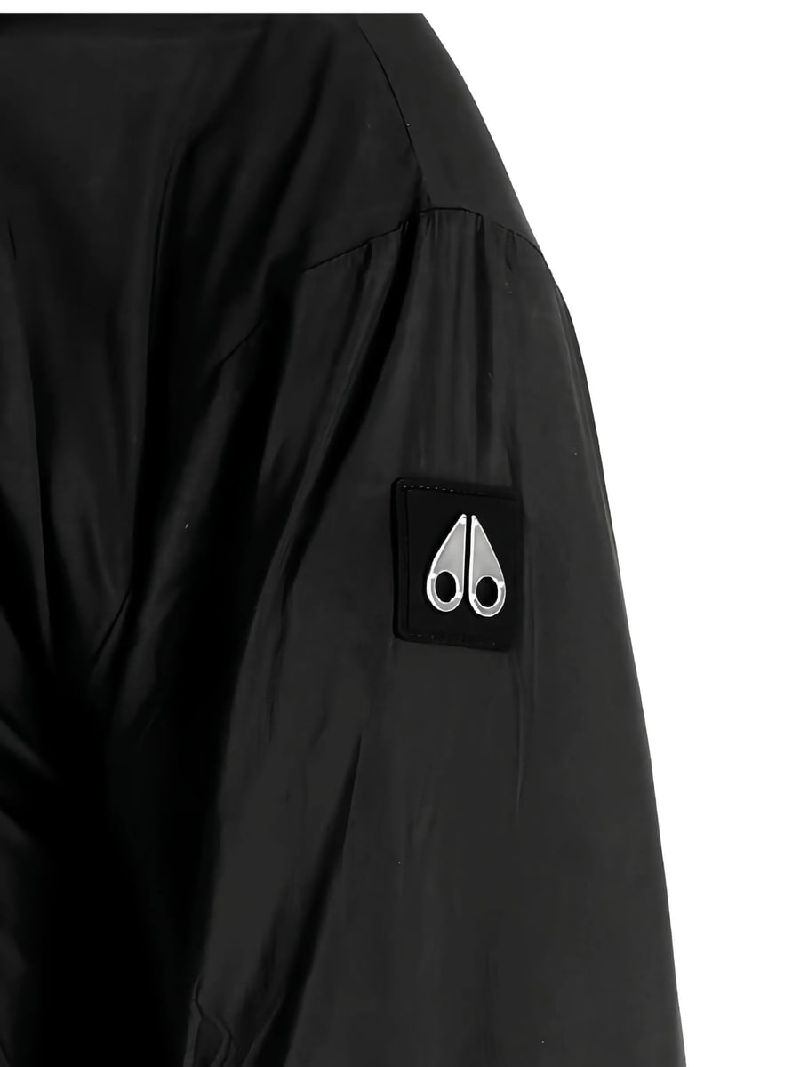 Moose Knuckles Moose Knuckles Hooded Zip-front Bomber Jacket, view 3