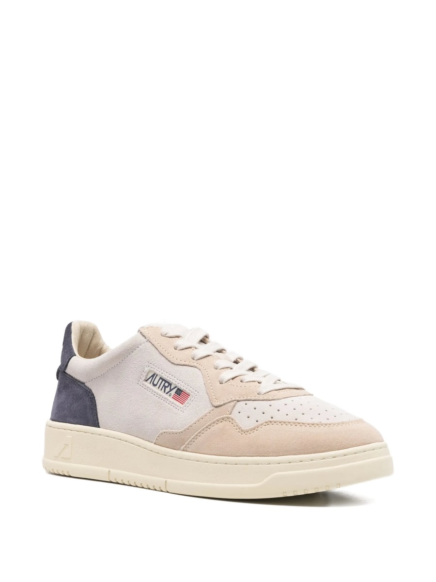 Autry Autry Logo-patch Panelled Sneakers, view 3